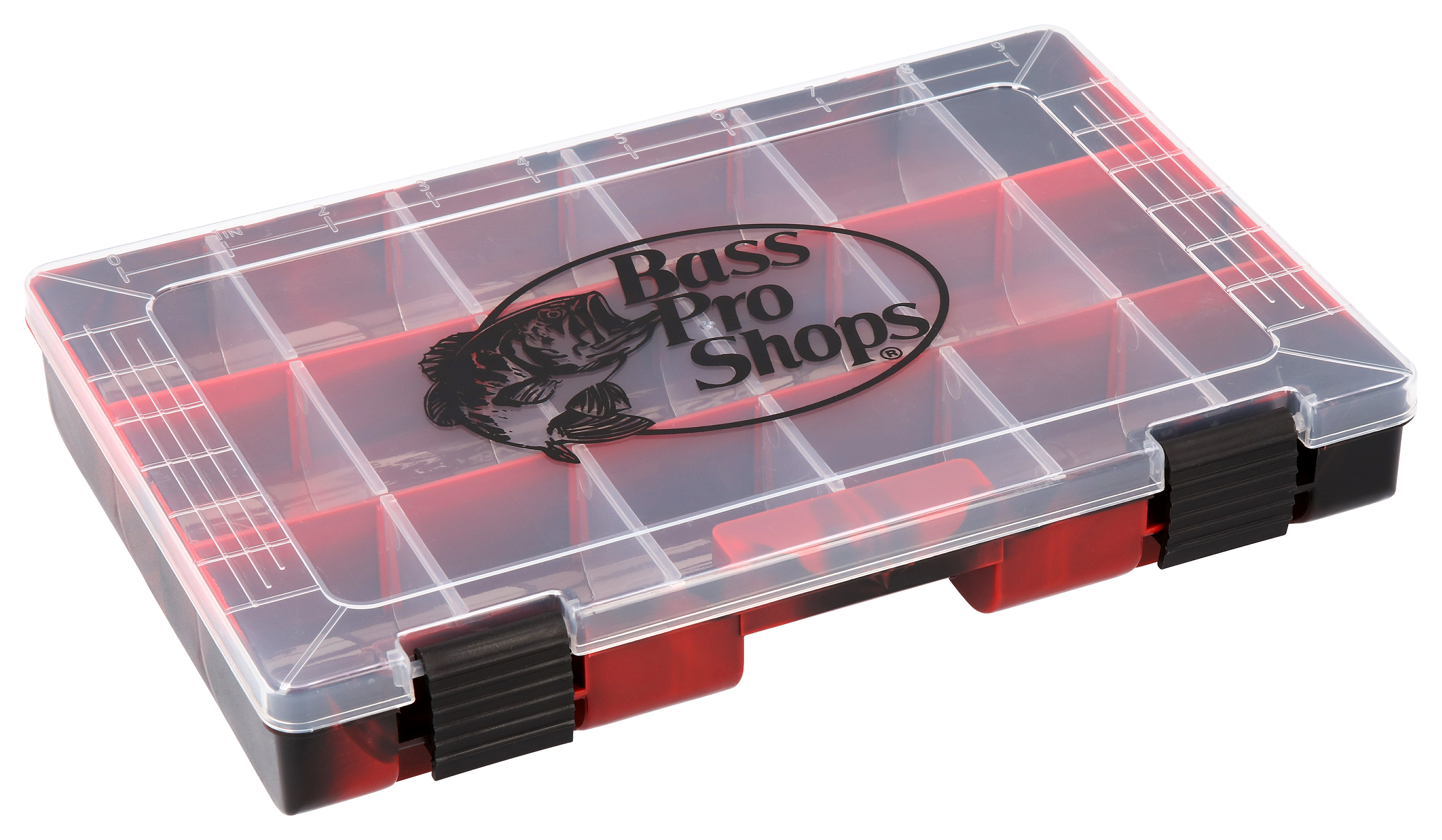 Image of Bass Pro Shops Extreme Series 3600 Utility Box - 1 Pack - Red/Black