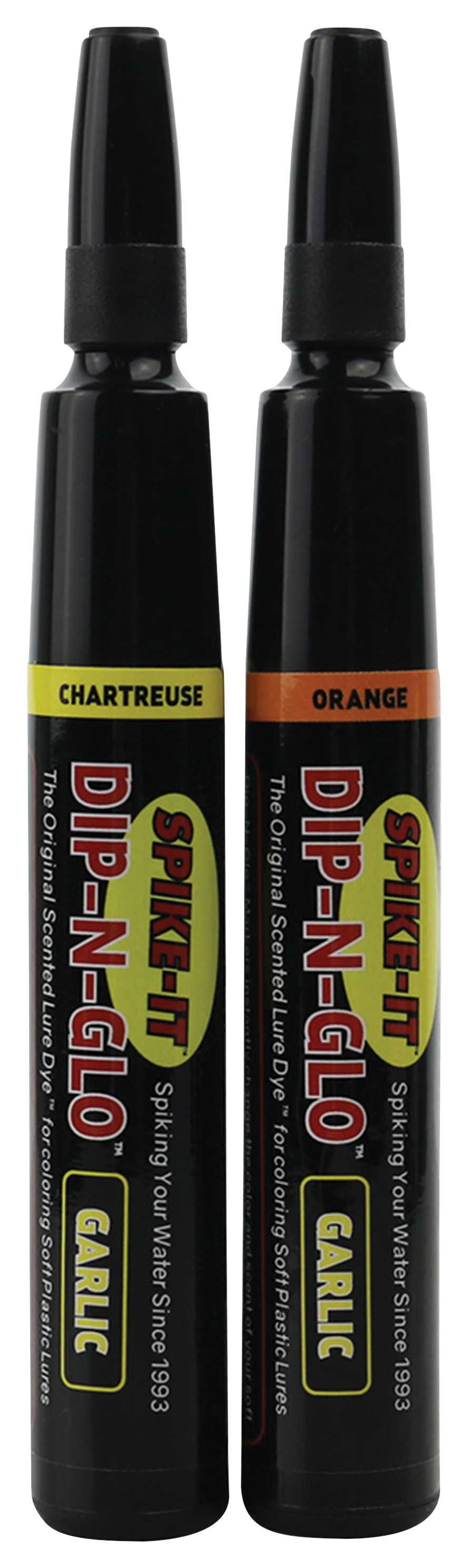 Spike-It Garlic Scented Markers - Chartreuse & Orange