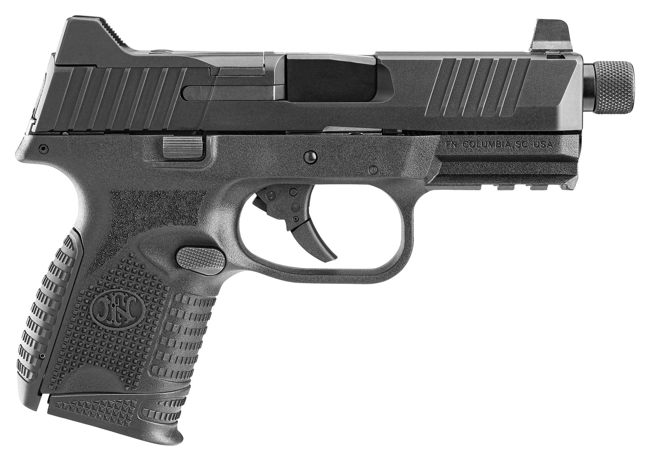 FN 509 Compact Tactical SemiAuto Pistol  Black