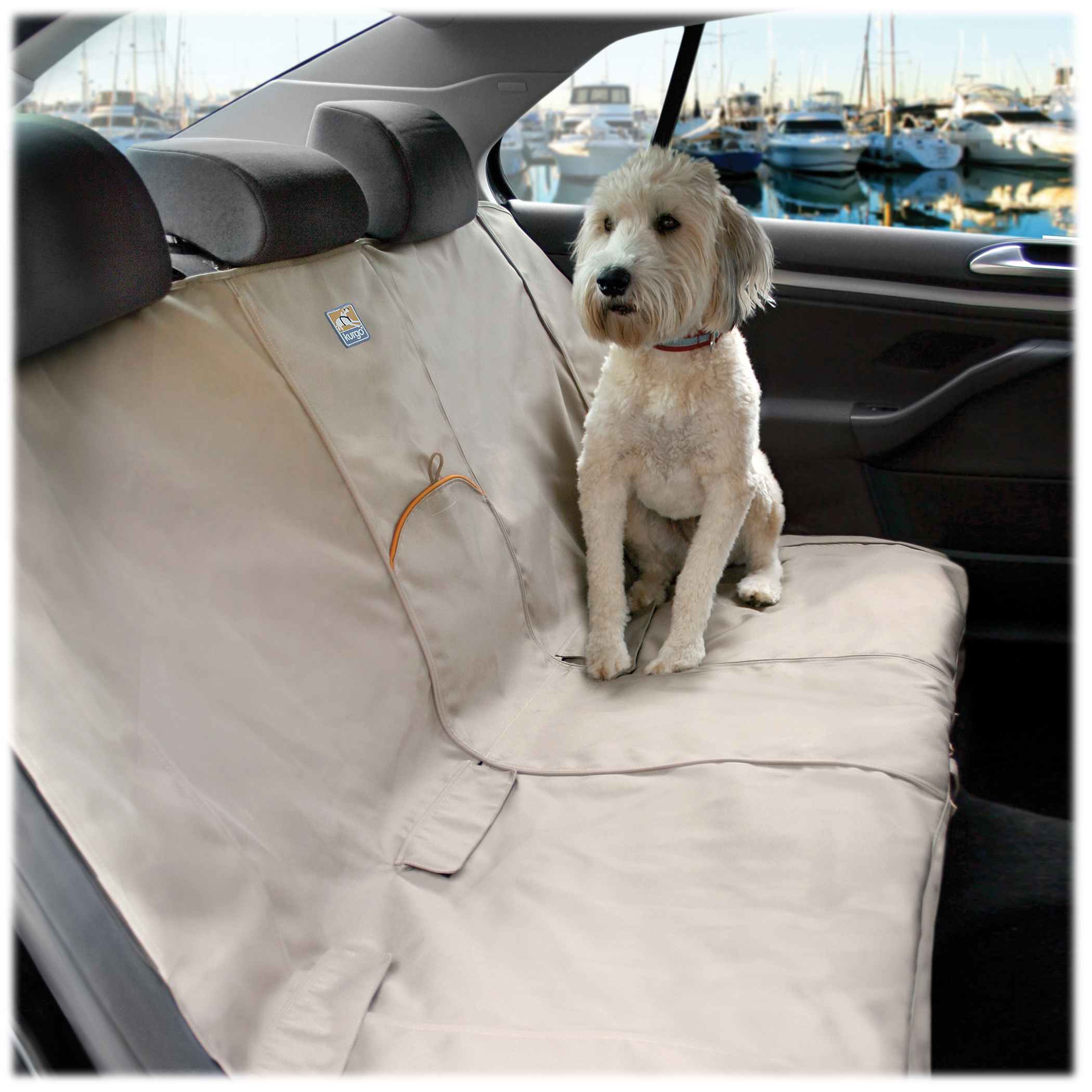 Kurgo Wander Bench Seat Cover - Hampton Sand