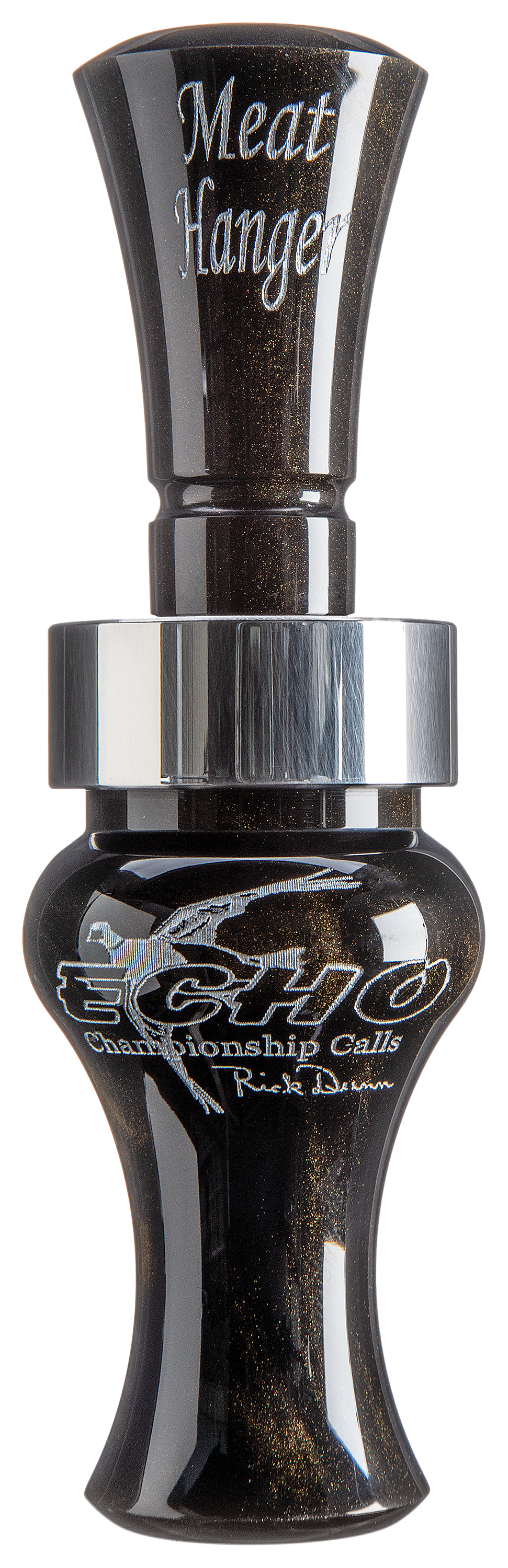 Image of Echo Calls Meat Hanger Acrylic Duck Call - Black/Go