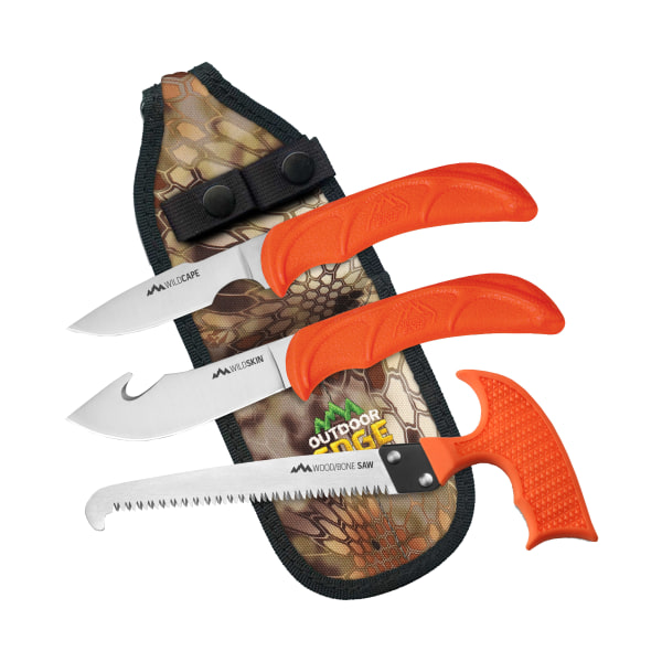 Outdoor Edge Cutlery WildGuide Knife Set