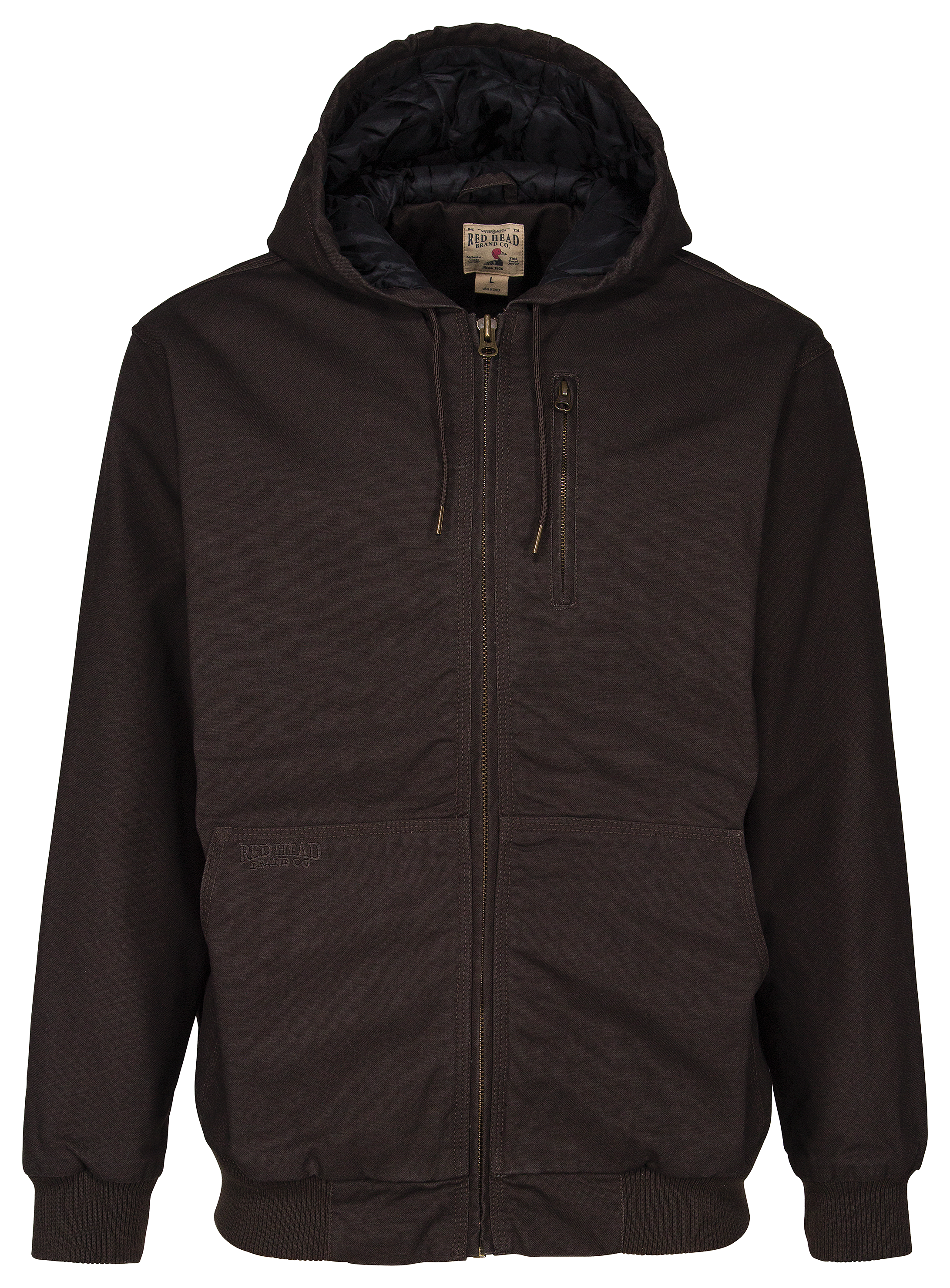 RedHead Washed Canvas Work Jacket for Men