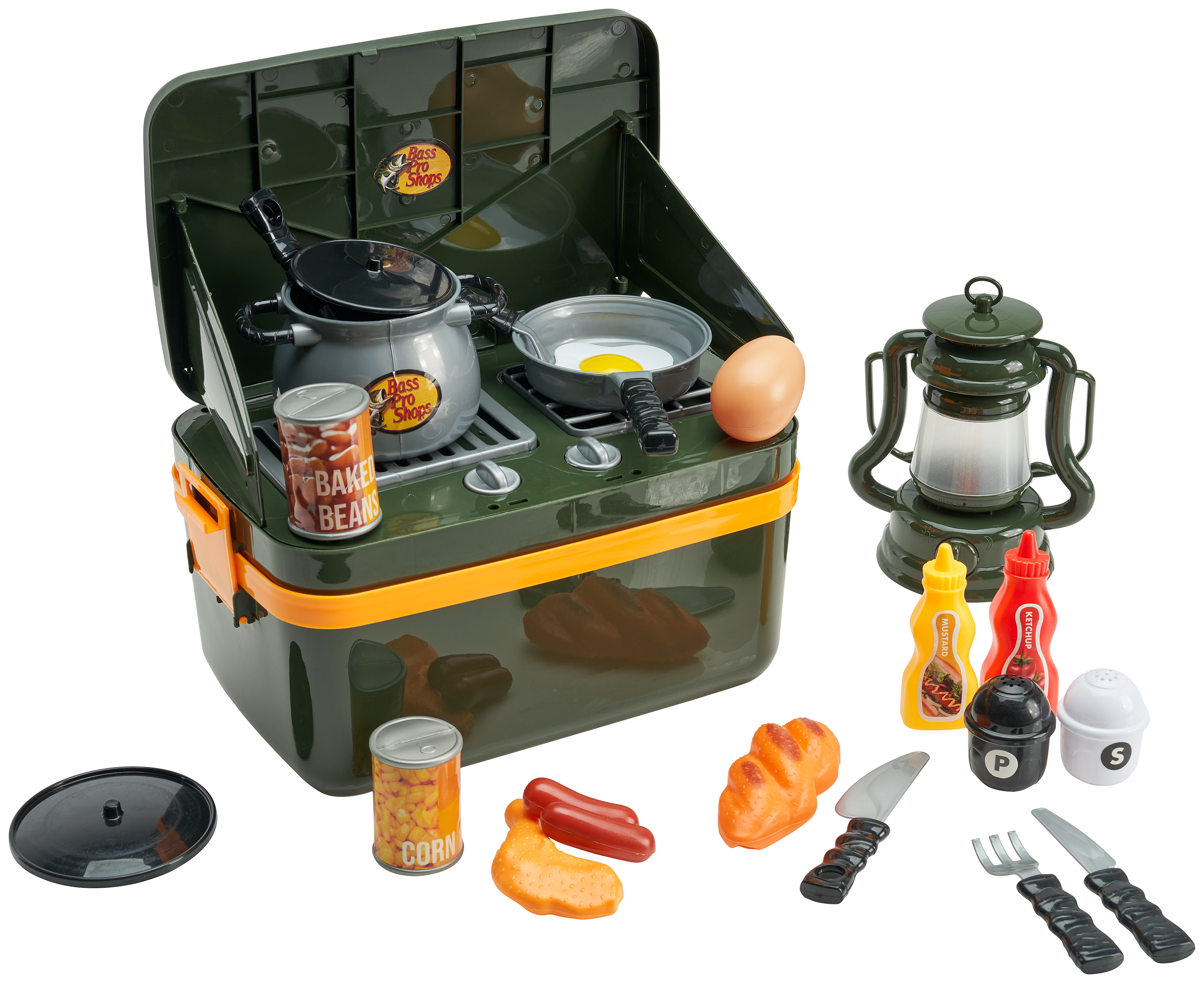 Bass Pro Shops 20-Piece Camping Toy Set for Kids