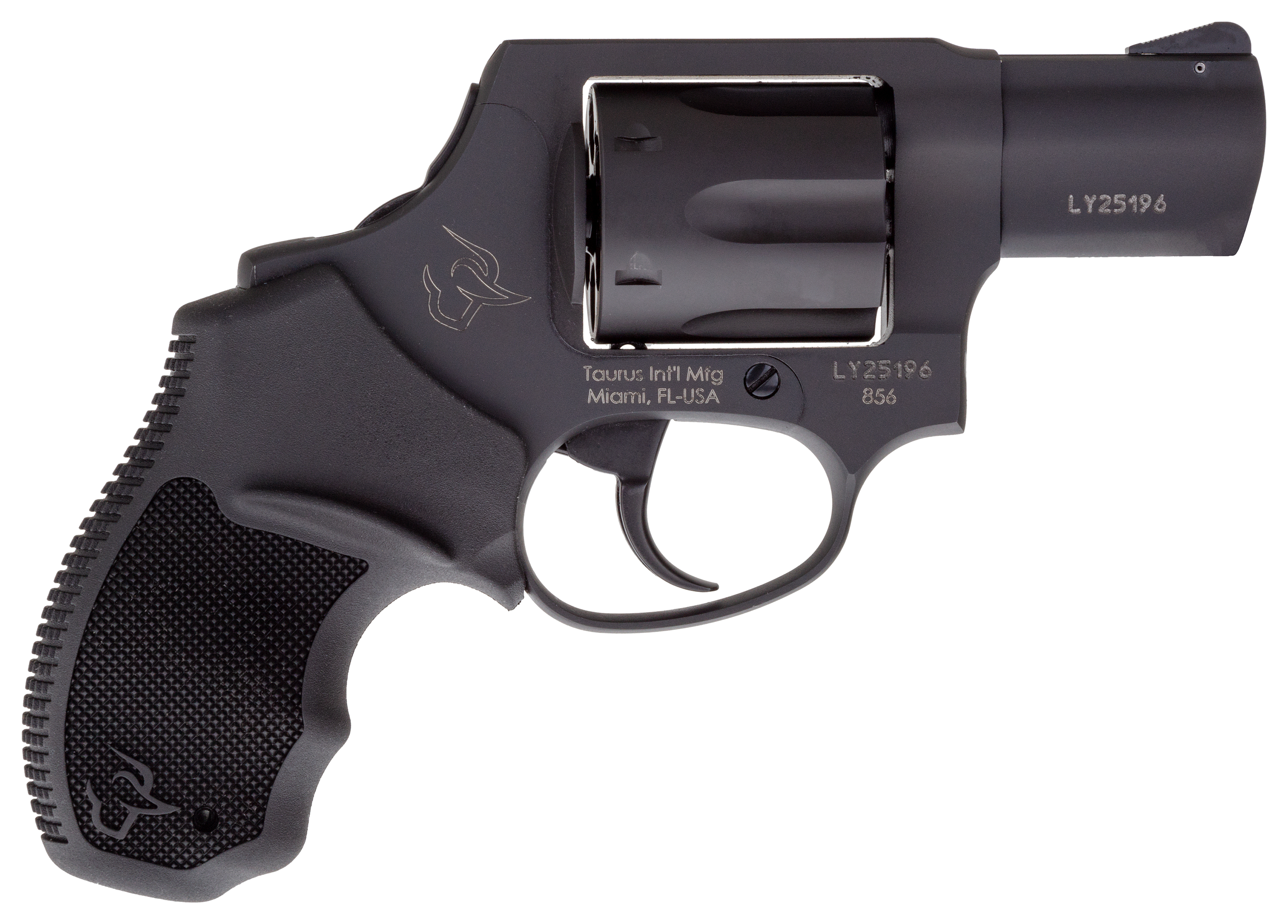 Taurus 856 DoubleAction Revolver with Concealed Hammer  Matte Black