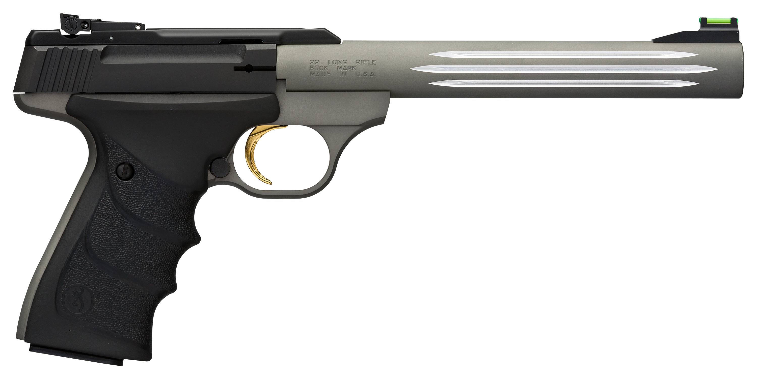 Browning Buck Mark Lite Gray URX 22 LR SemiAuto Rimfire Pistol