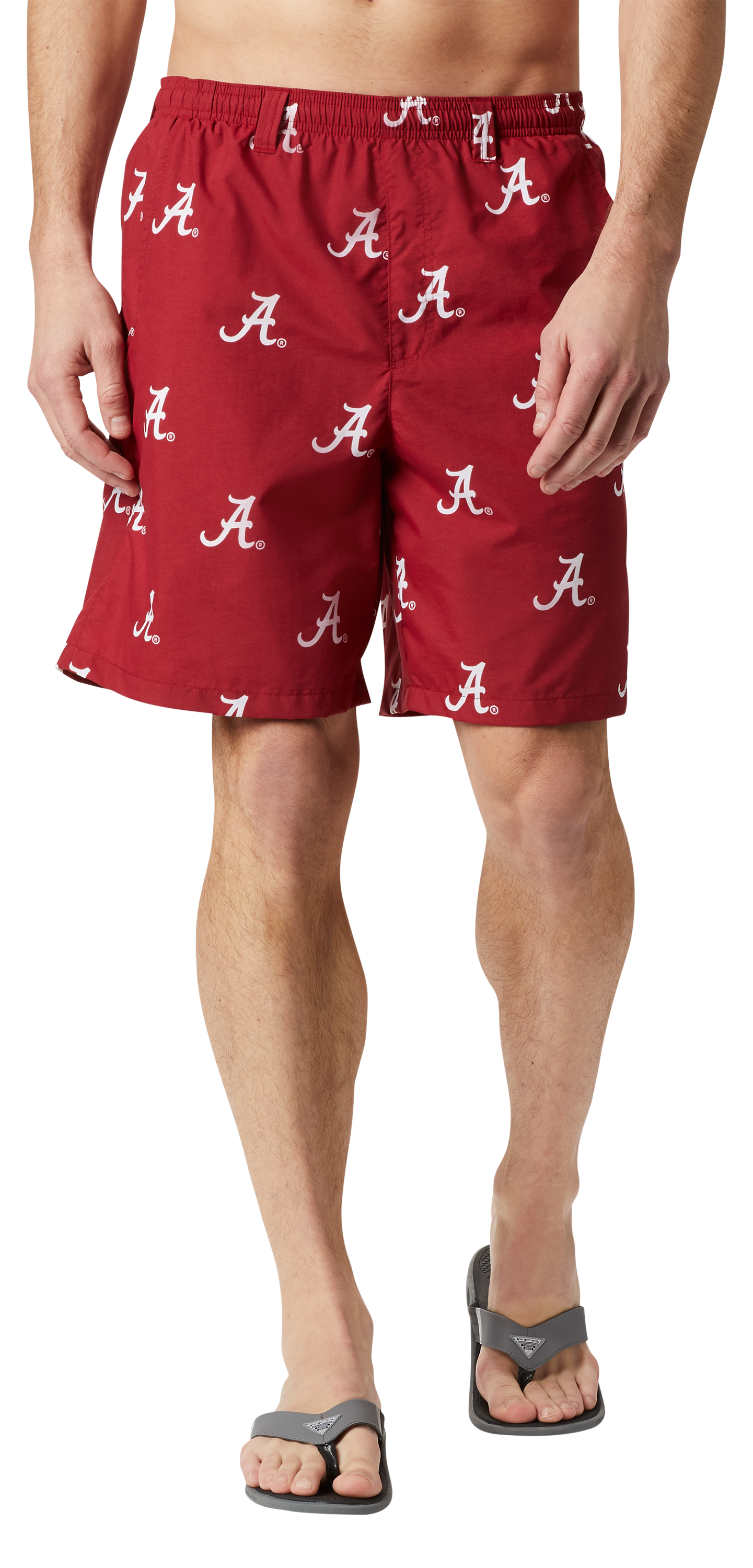 COLUMBIA Collegiate PFG Backcast II Printed Shorts for Men