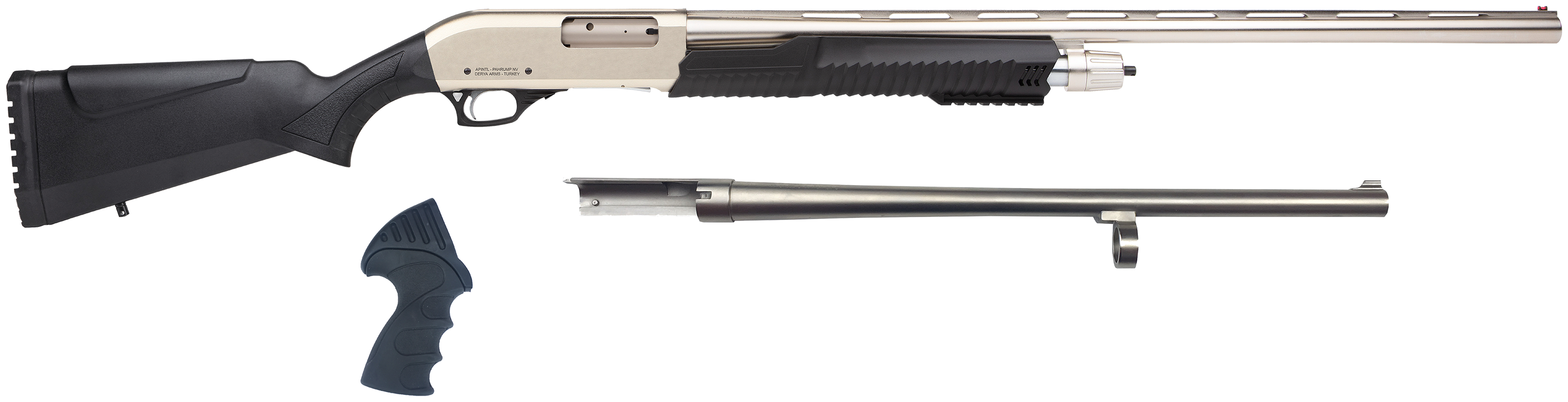 Rock Island Armory Meriva 3in1 Chrome PumpAction Shotgun