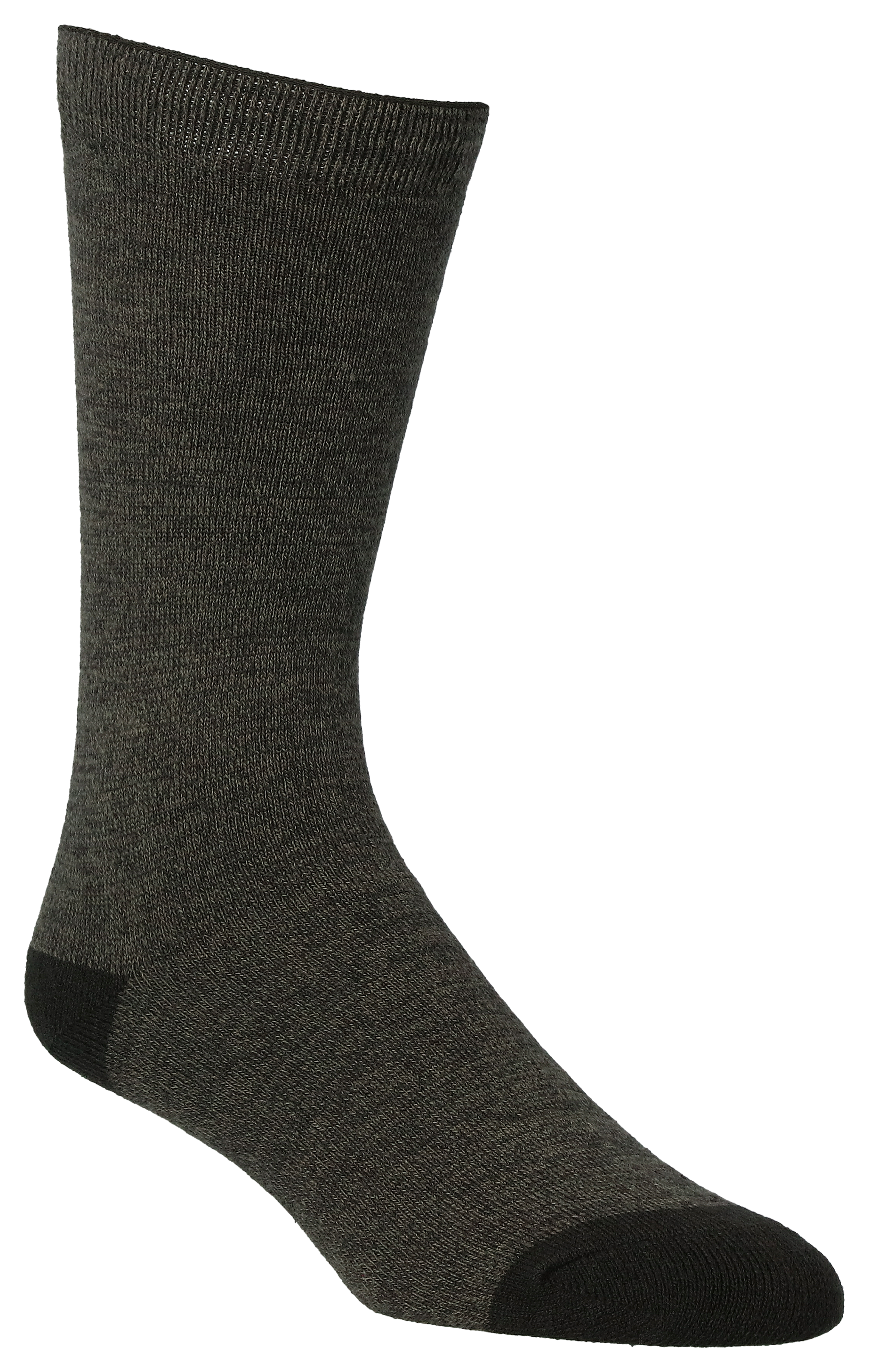 Image of Heat Holders Twist ULTRA LITE Thermal Crew Socks for Men - Charcoal