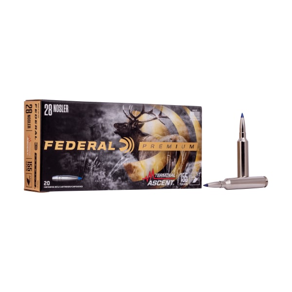 Federal Premium Terminal Ascent Big Game Centerfire Rifle Ammo - .28 Nosler