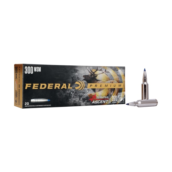 Federal Premium Terminal Ascent .300 WSM 200 Grain Centerfire Rifle Ammo