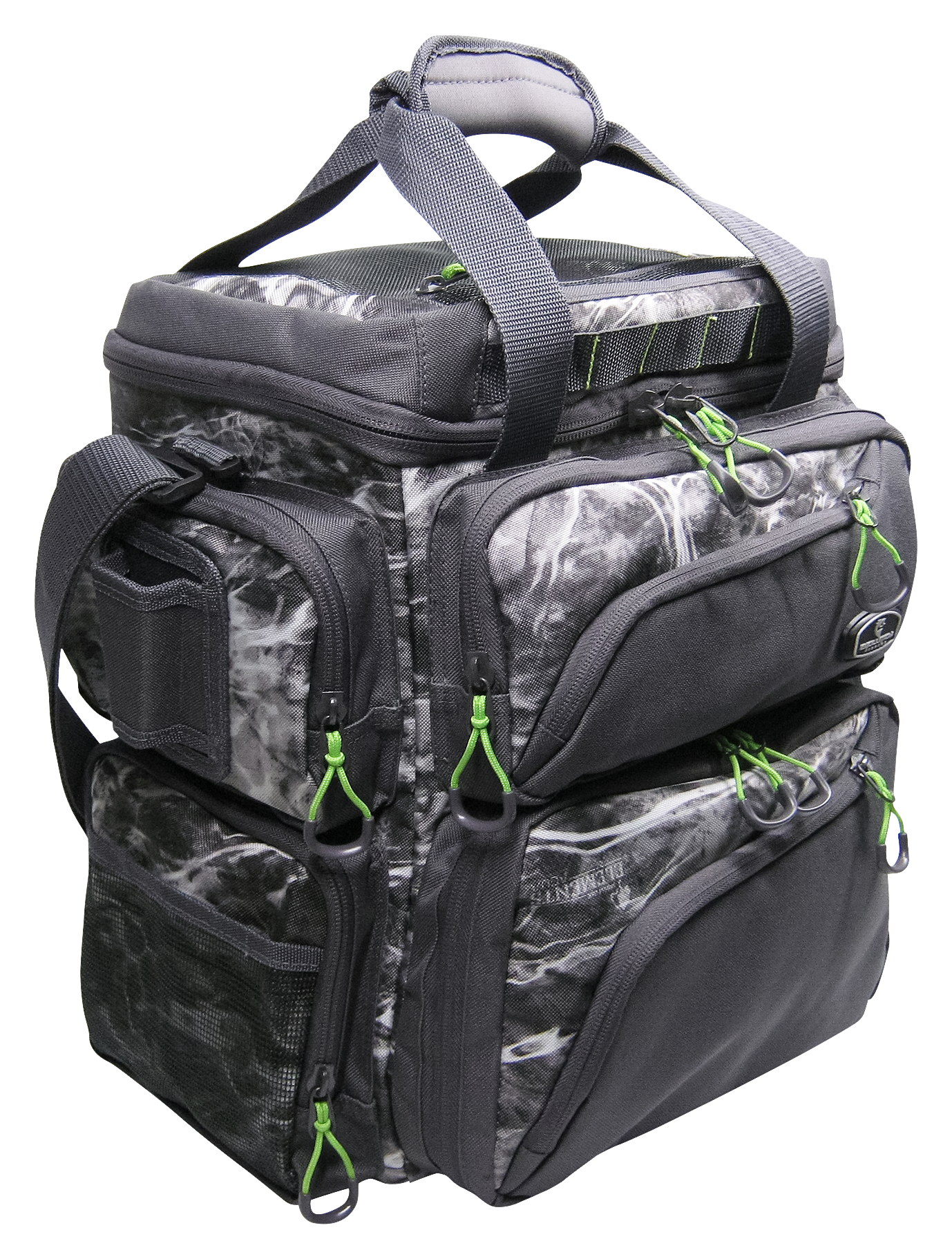 Evolution Large Mouth Double Decker Tackle Backpack, Mossy Oak