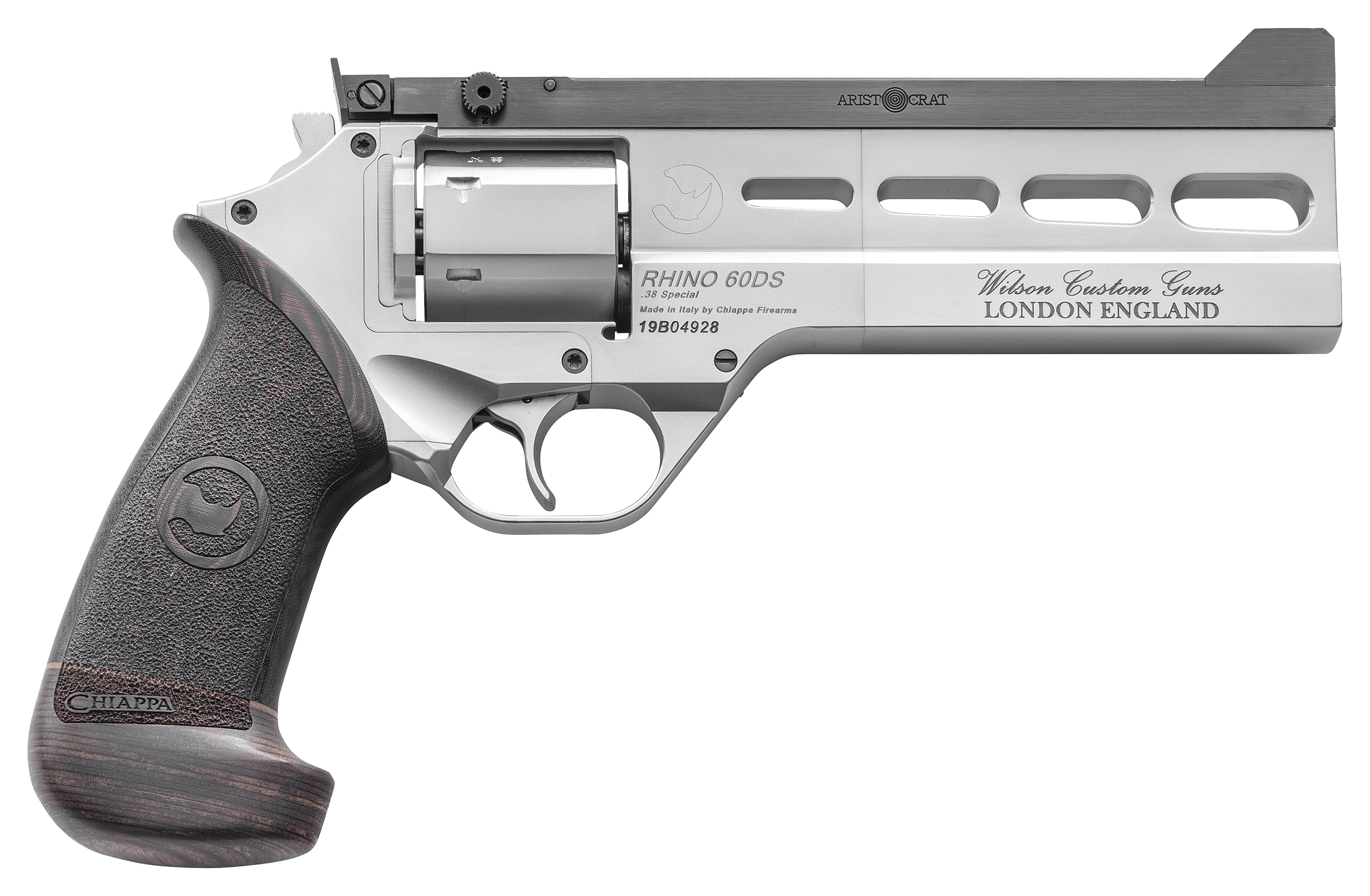 Chiappa Firearms Rhino 60DS Match Master DoubleAction Revolver with Aristocrat Rail Sight