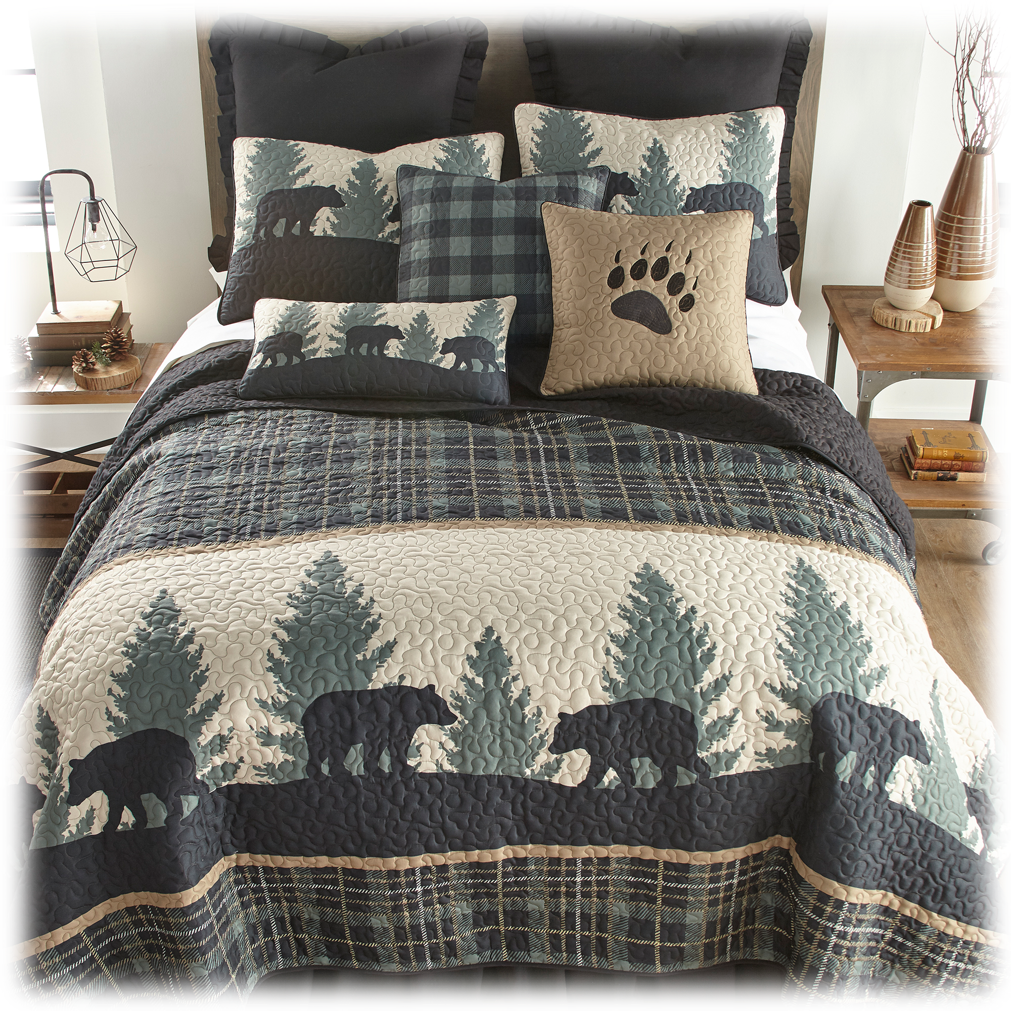 Donna Sharp Forest Weave Bedding Collection Quilt Set