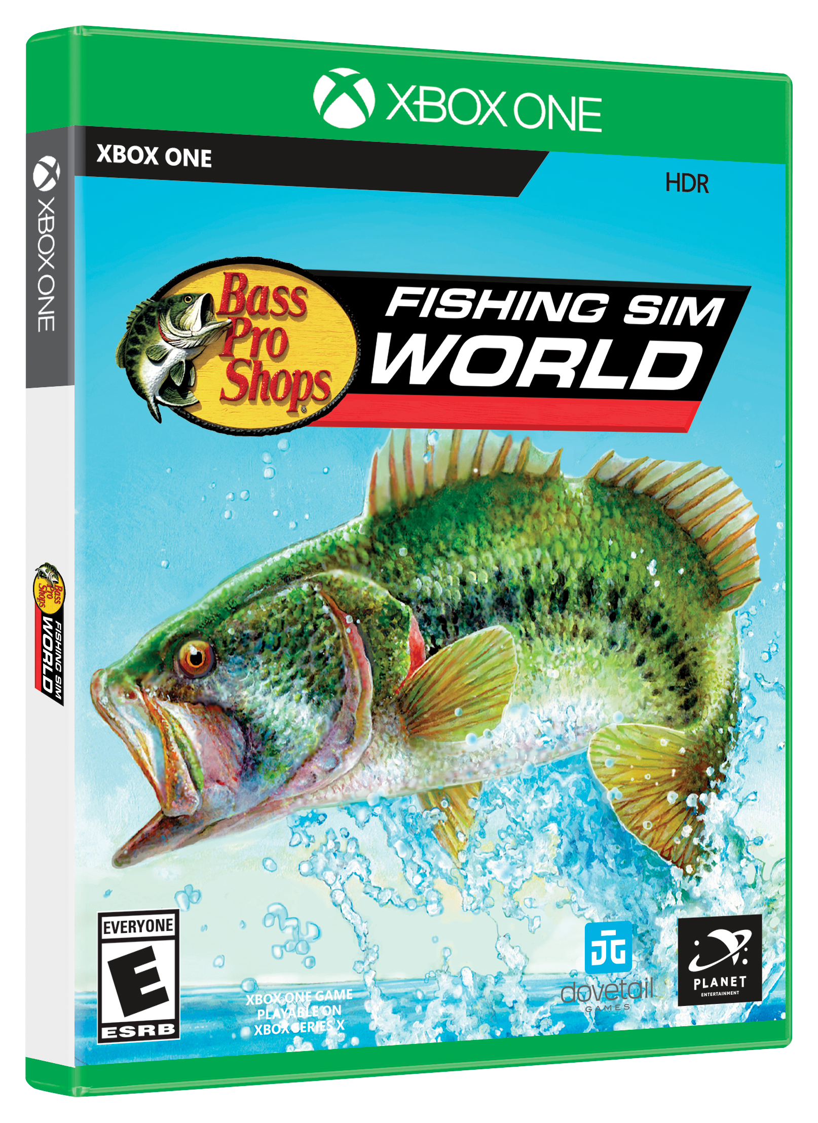 Bass Pro Shops Fishing Sim World Video Game for Xbox One