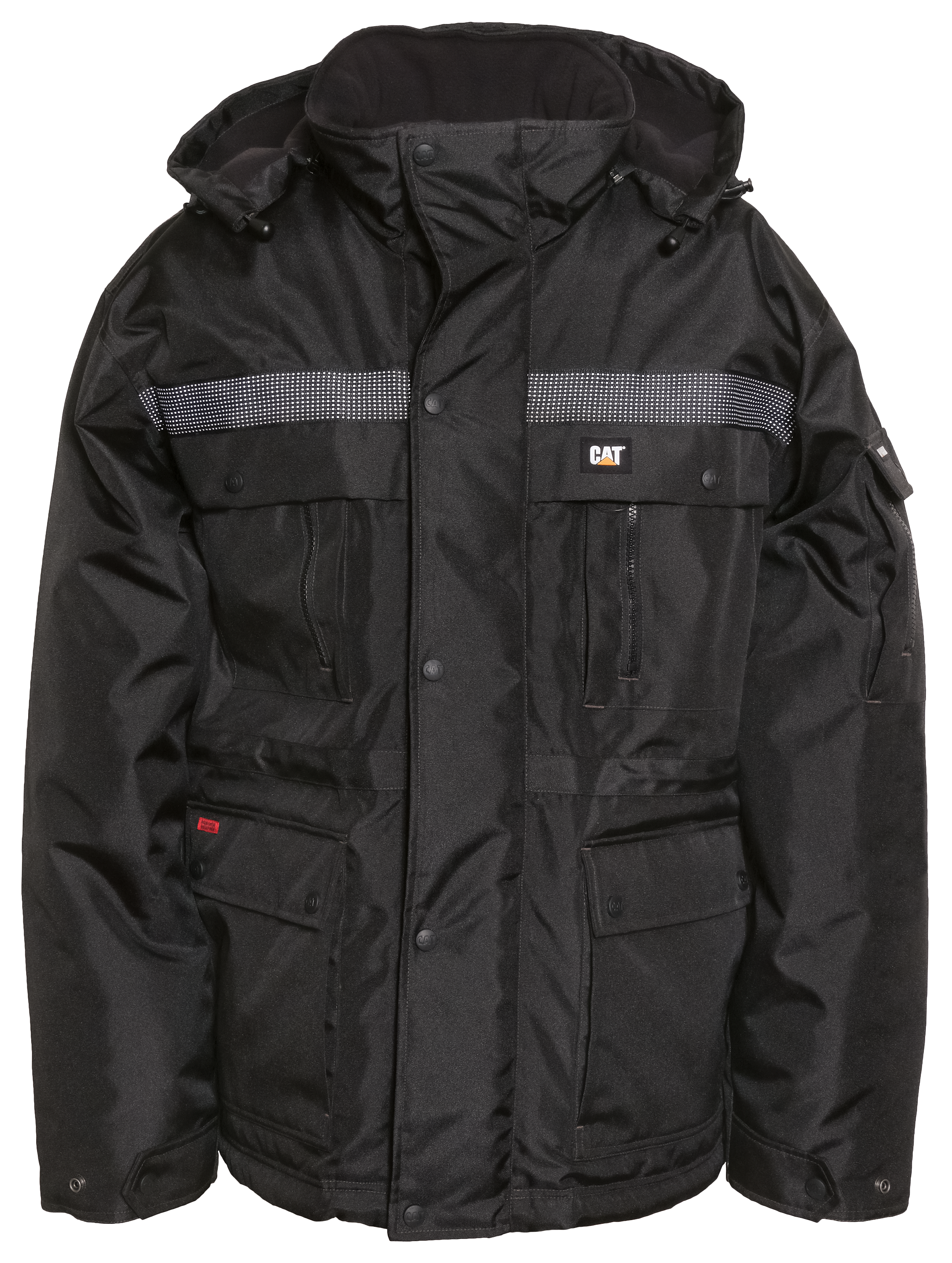 Image of CAT Workwear Heavy Insulated Parka for Men - Black - LT