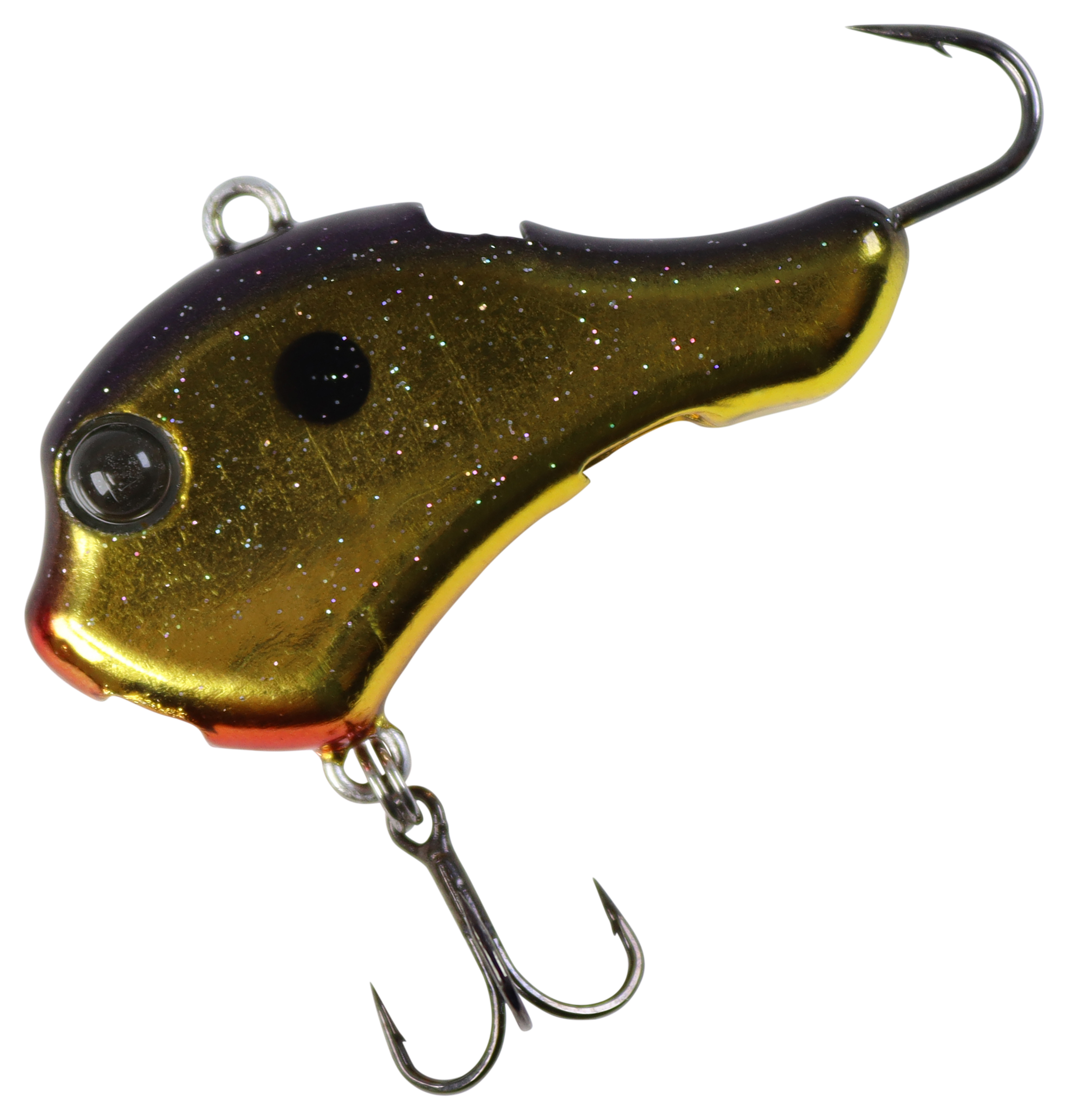 Image of "Acme Google Eye Hyper Rip Jig - 2"" - Black/Gold"