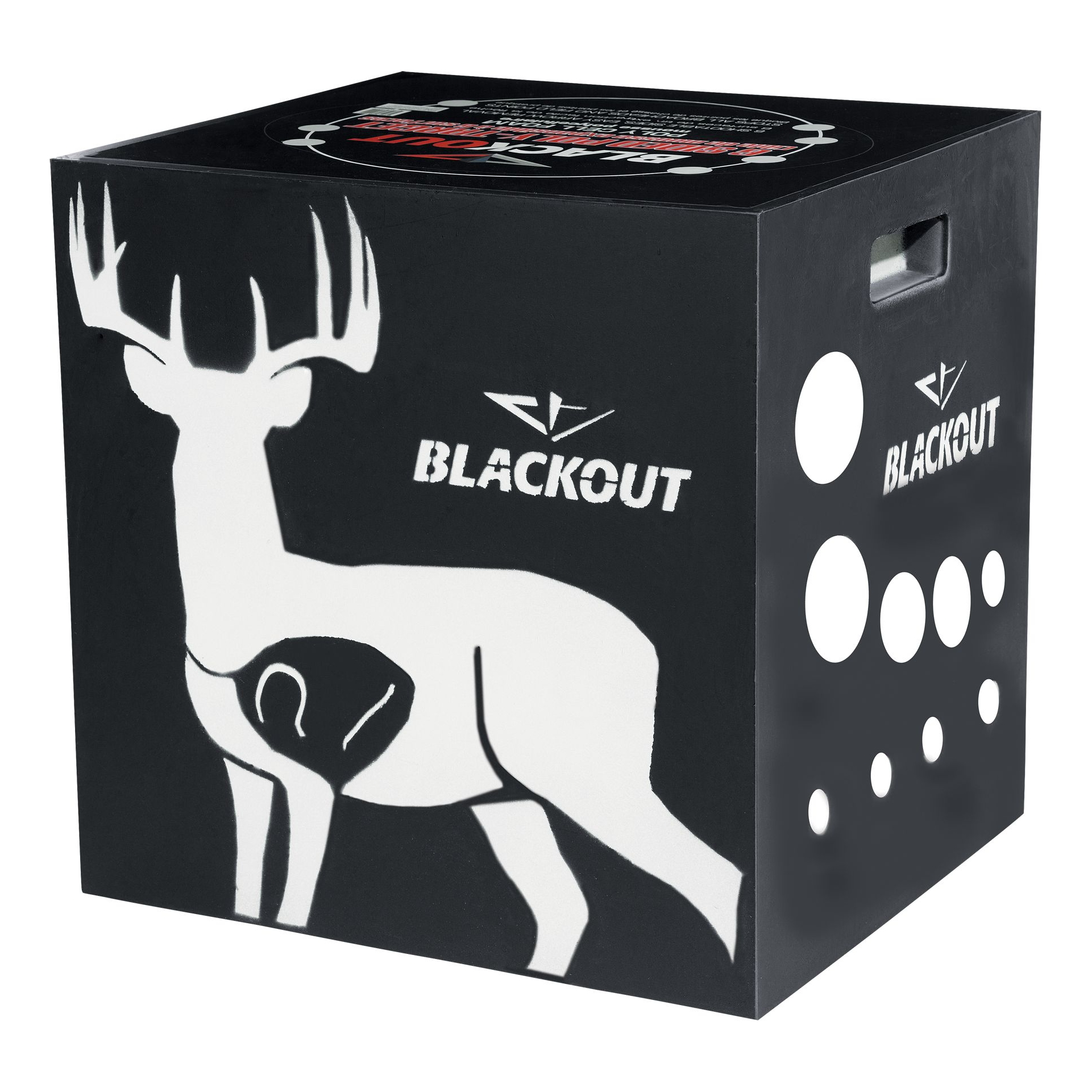 BlackOut 6-Sided Foam Archery Target