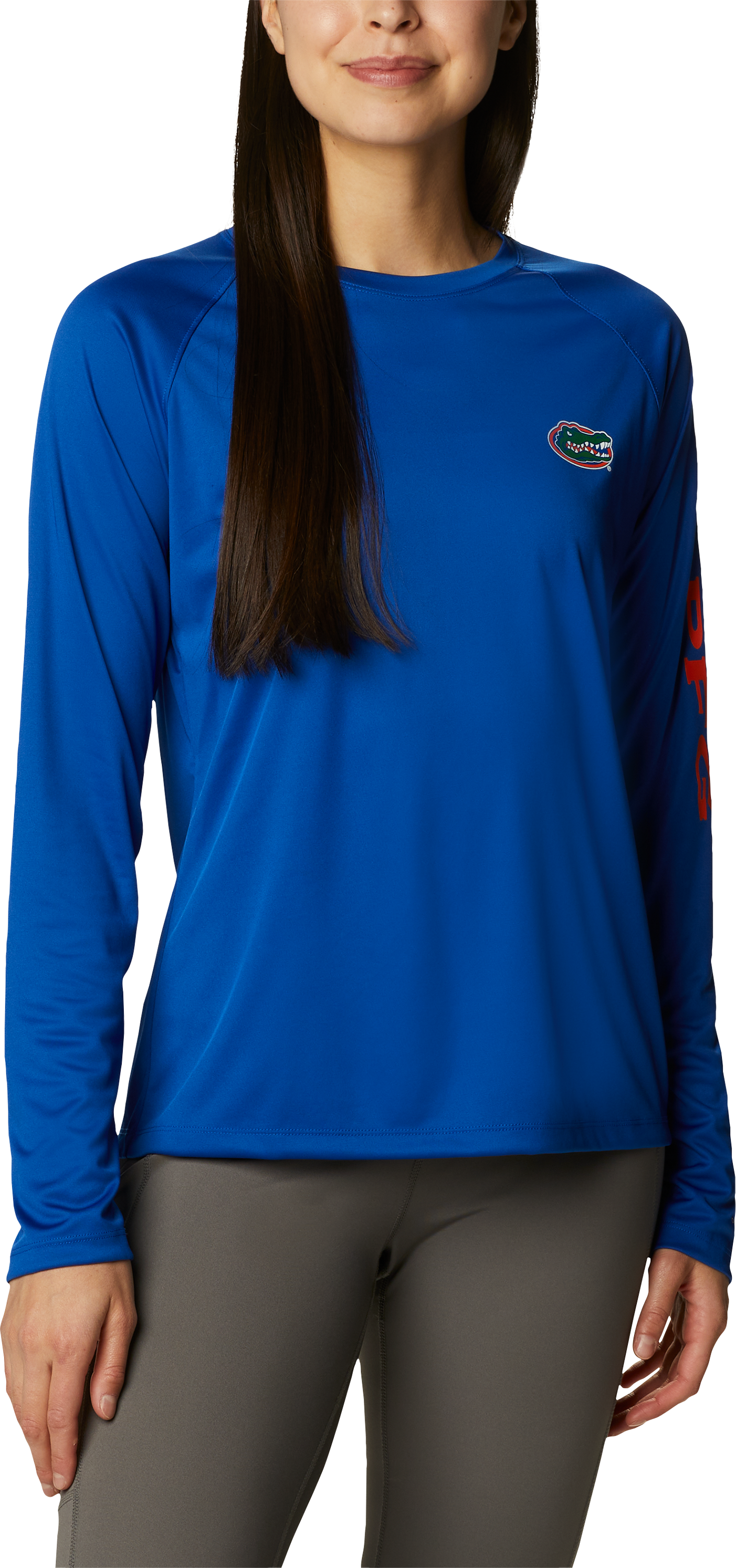 COLUMBIA PFG Tidal Tee Collegiate Long-Sleeve Shirt for Ladies