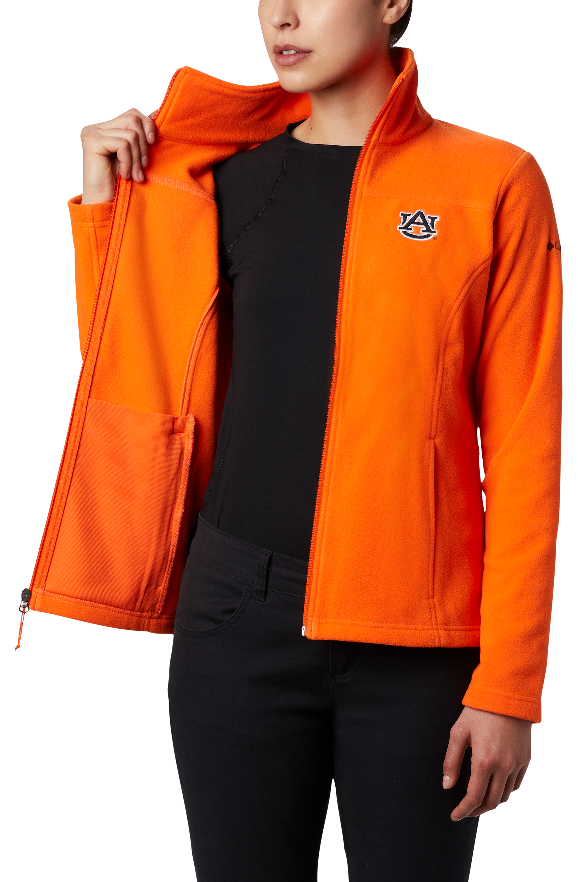 Columbia Collegiate Give Full-Zip Fleece Jacket for Ladies - Auburn Univers