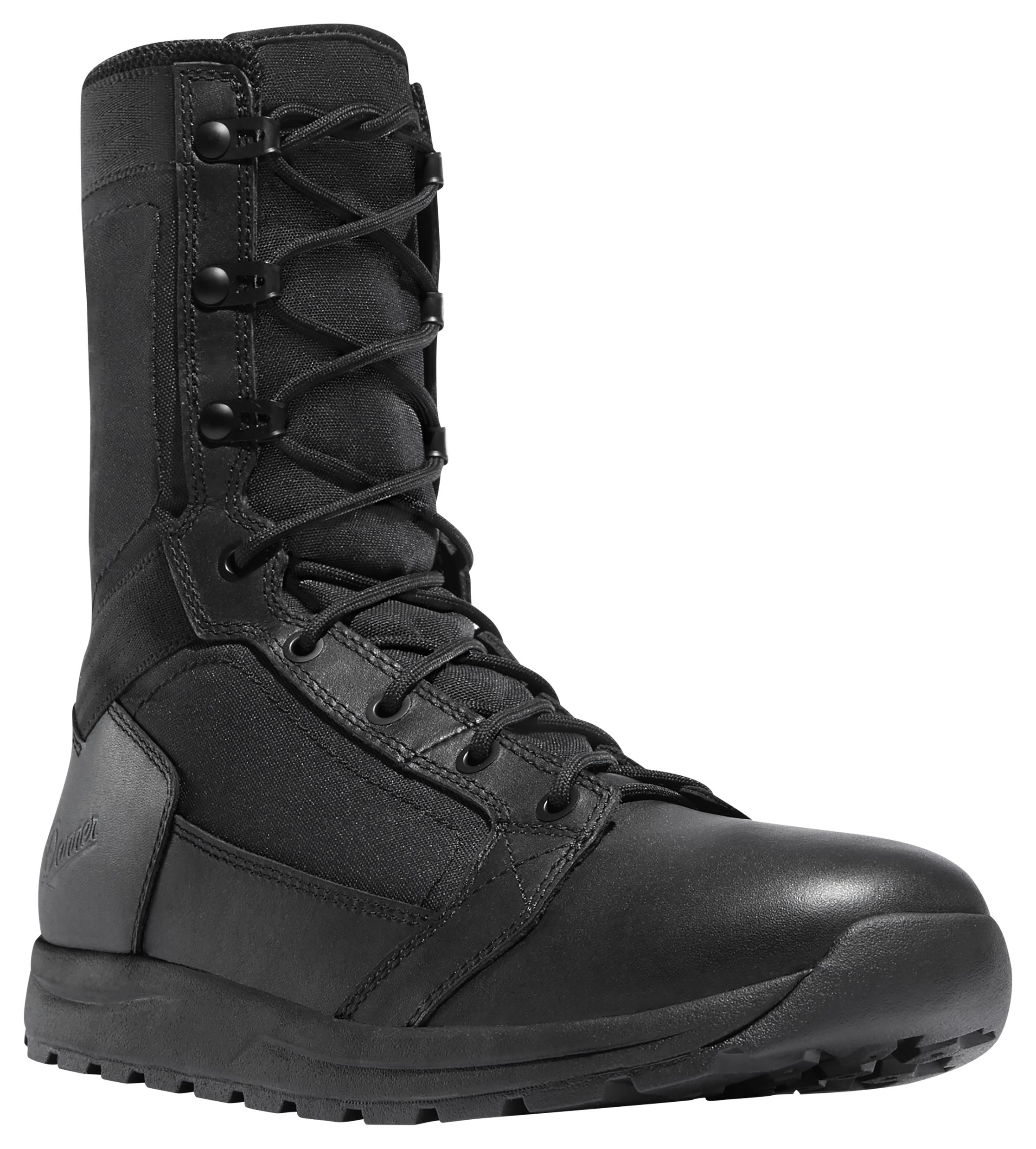Image of Danner Tachyon Polishable Toe Duty Boots for Men - Black - 9M