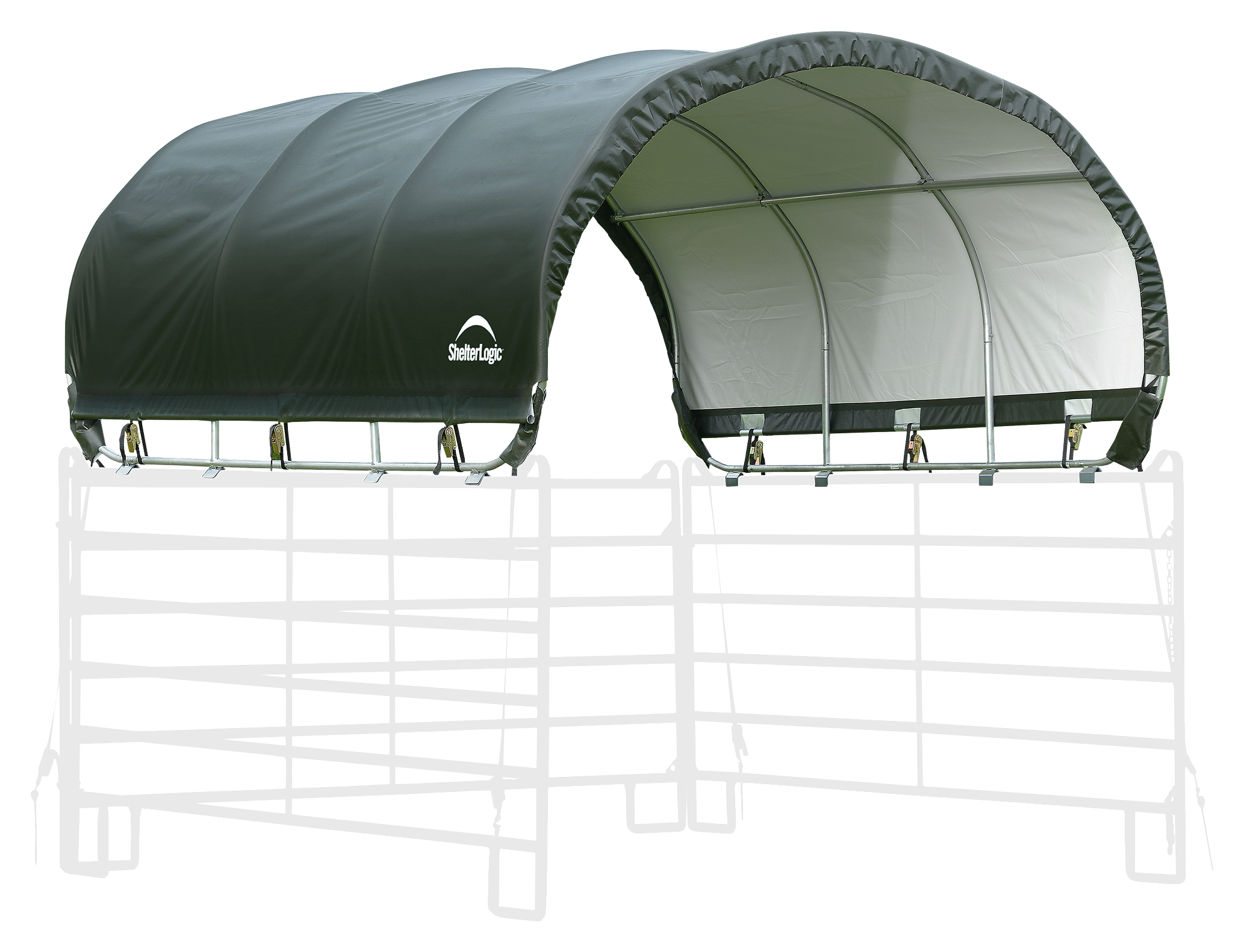 Image of ShelterLogic Corral Shelter - 10' x 10'