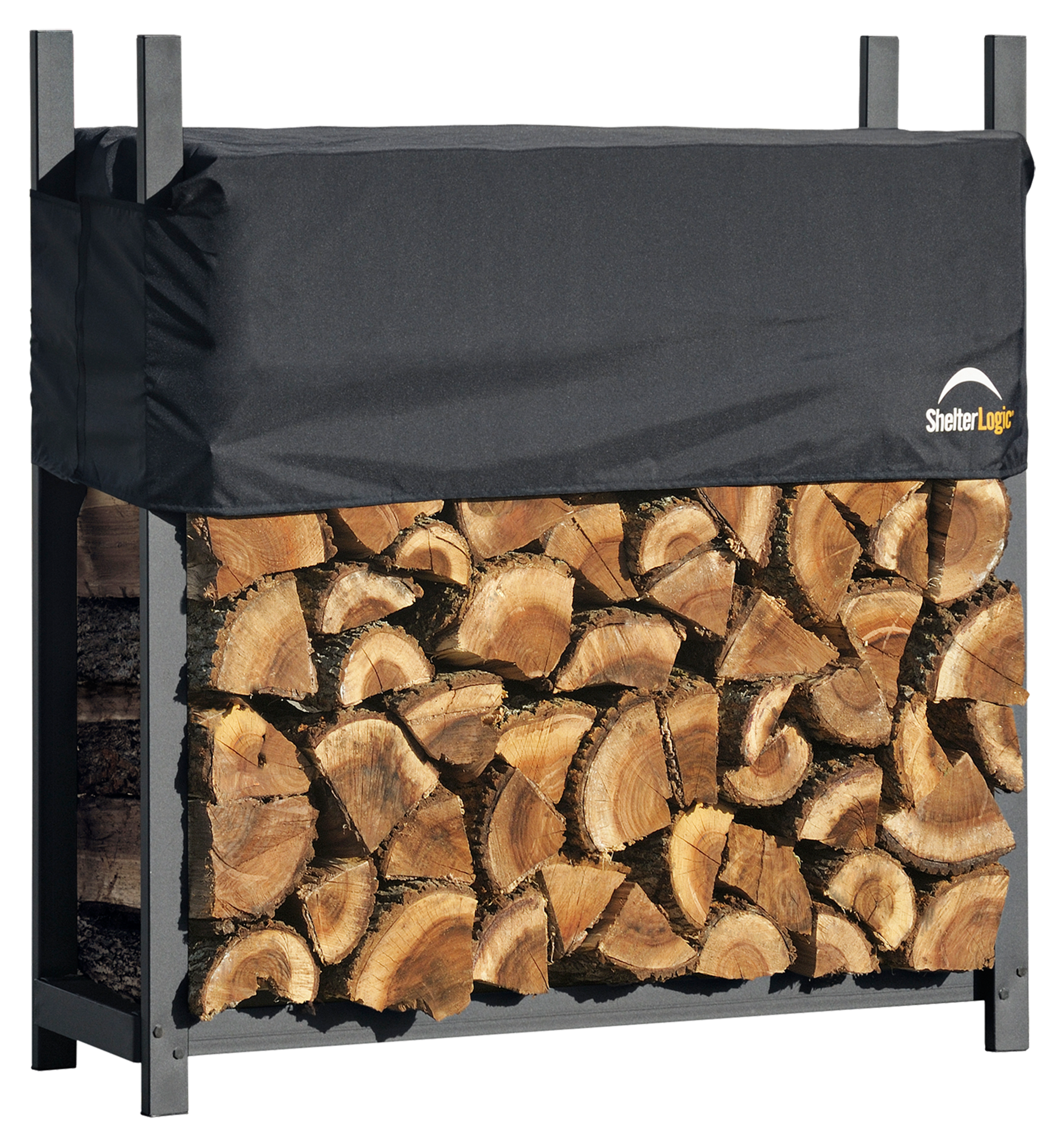 ShelterLogic Ultimate Firewood Rack with Cover