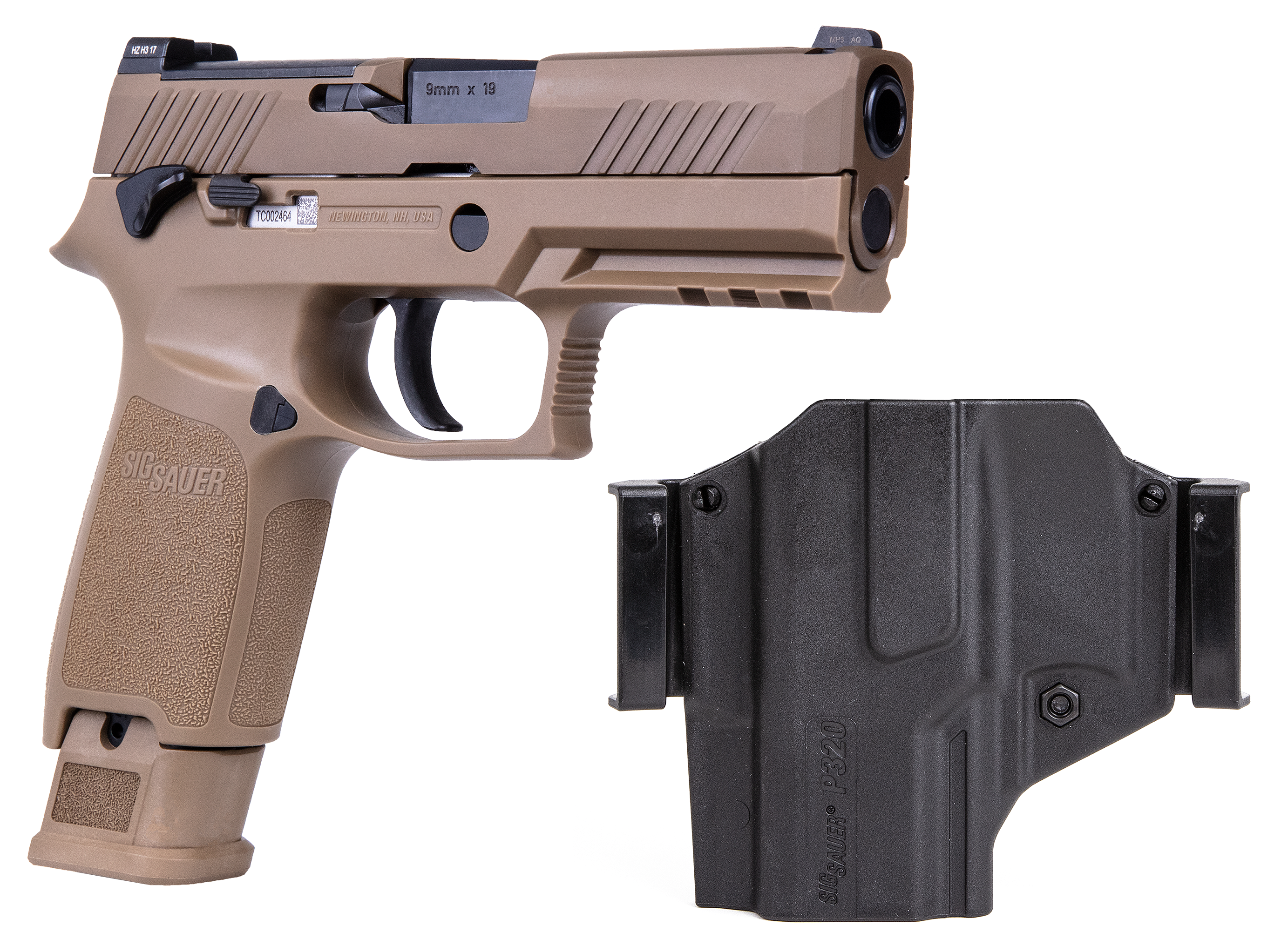 Sig Sauer P320-M18 Coyote Tan Semi-Auto Pistol with Holster | Bass Pro Shops