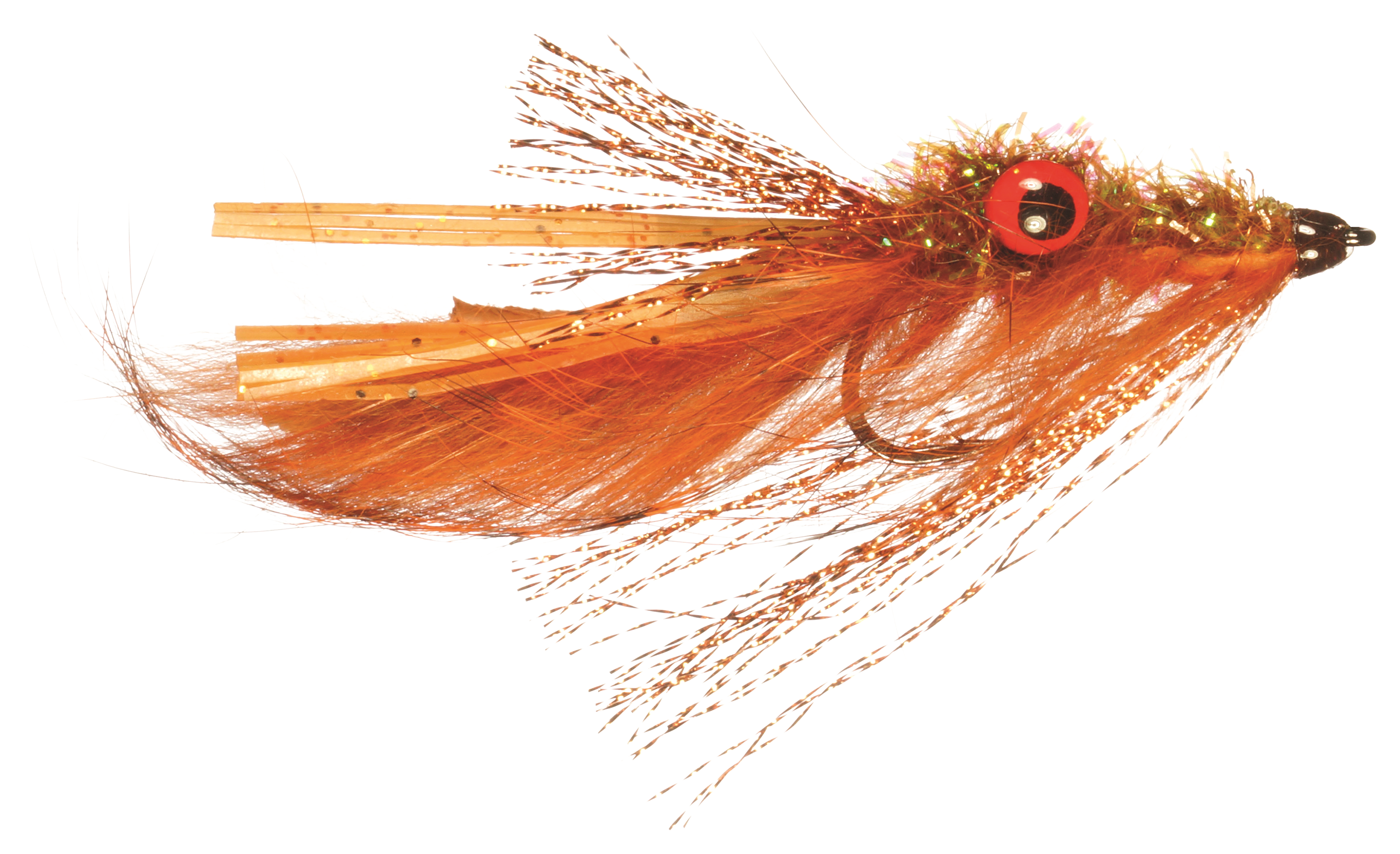 Rainy s Ehlers  Long Strip Crayfish Fly - 2 - Orange