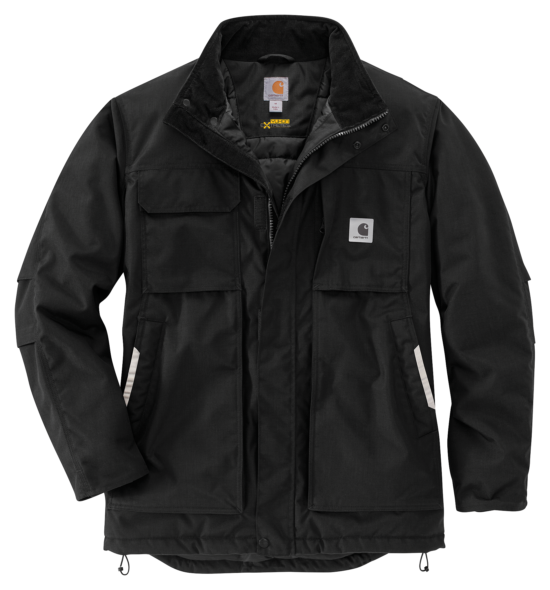 Carhartt Yukon Extremes Loose Fit Insulated Coat for Men - Black - 3XLT product image