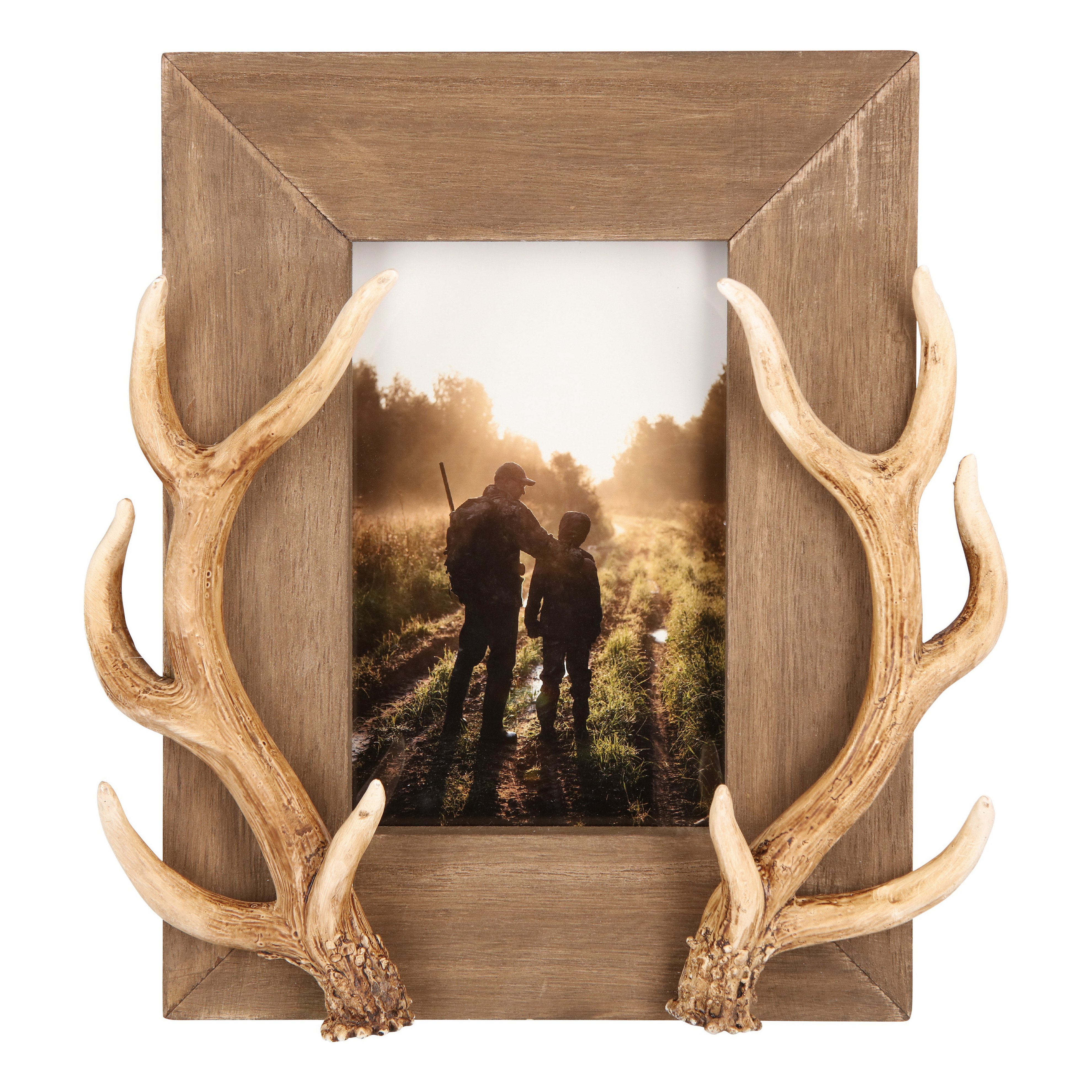 WHITE RIVER HOME Antler Photo Frame
