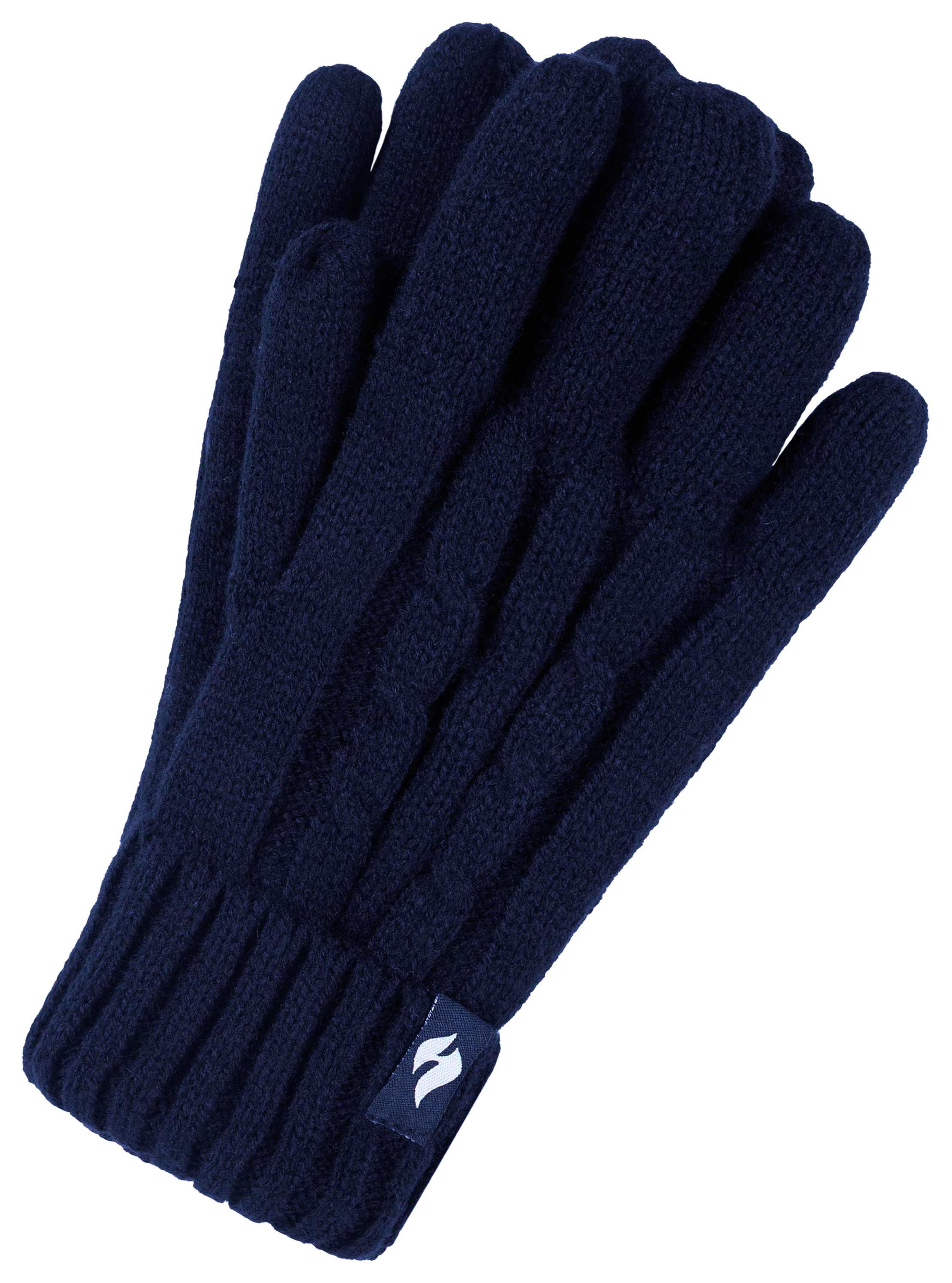 Image of Heat Holders Cable-Knit Gloves for Ladies Navy - L/XL