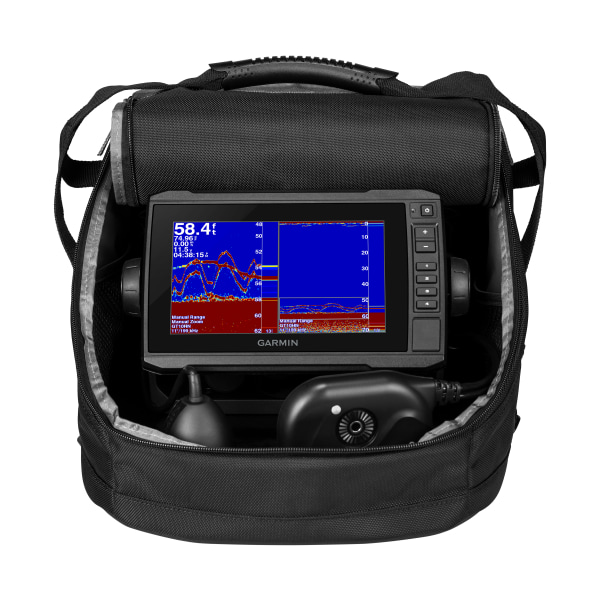 Garmin ECHOMAP UHD 73cv Fish Finder/Chartplotter Combo with Panoptix PS22 Transducer Ice
