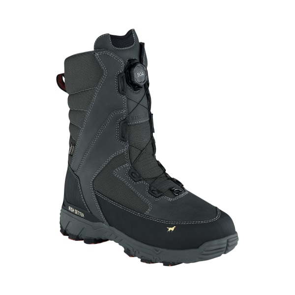Irish Setter IceTrek Boa Insulated Waterproof Hunting Boots for Men - Slate/Black - 8W