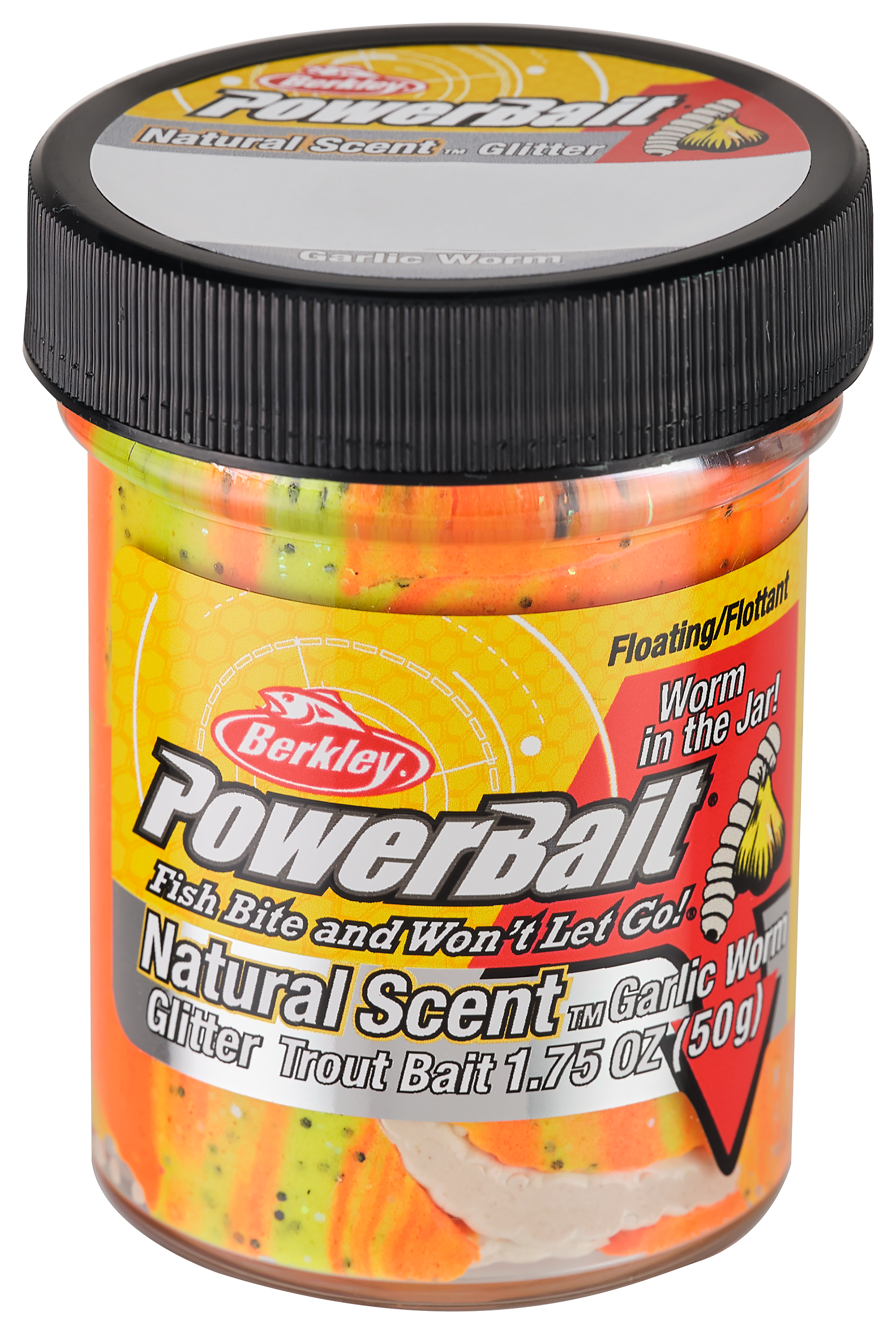 Berkley PowerBait Natural Scent Trout Bait, Garlic, 1.75 oz : Artificial  Fishing Bait : Sports & Outdoors 