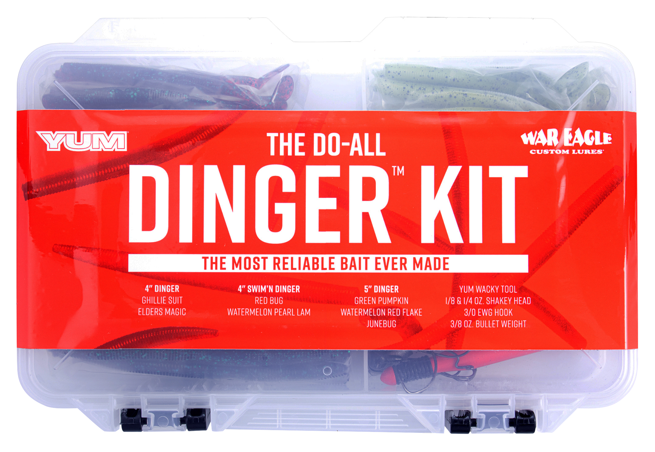 Yum The Do-All Dinger 76-piece Kit