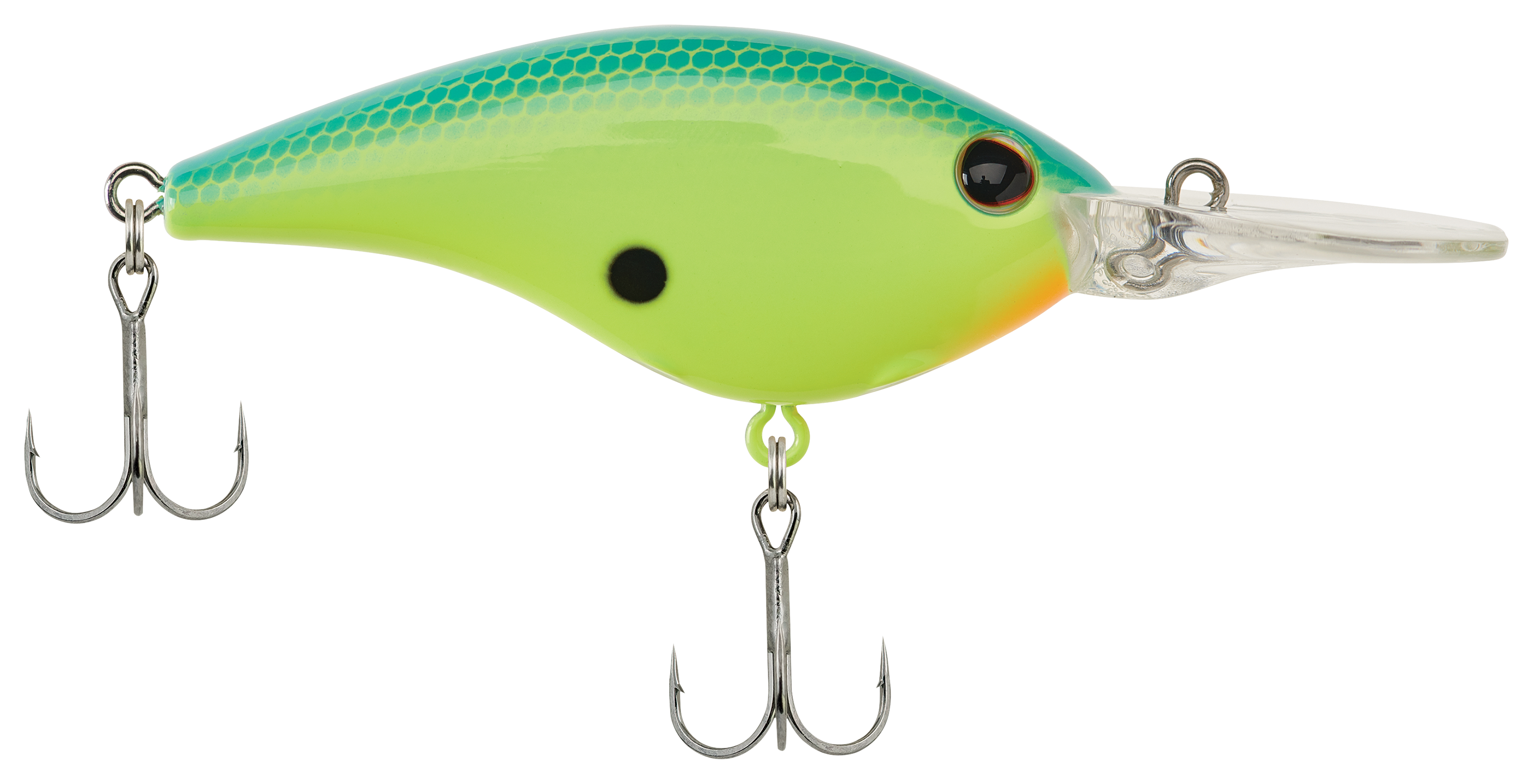 Image of "Berkley Frittside Crankbait - 2-4/5"" - Blue Chartreuse"