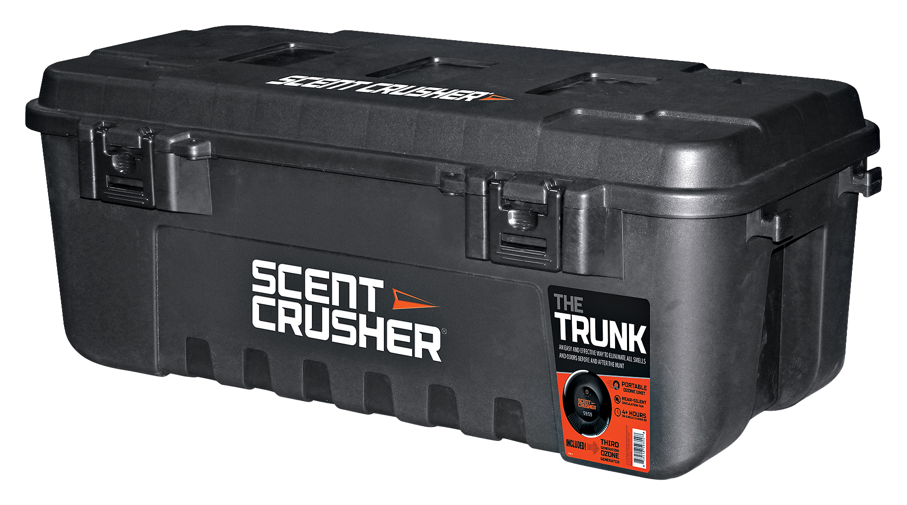 Scent Crusher The Trunk Wheeled Container with Ozone Generator