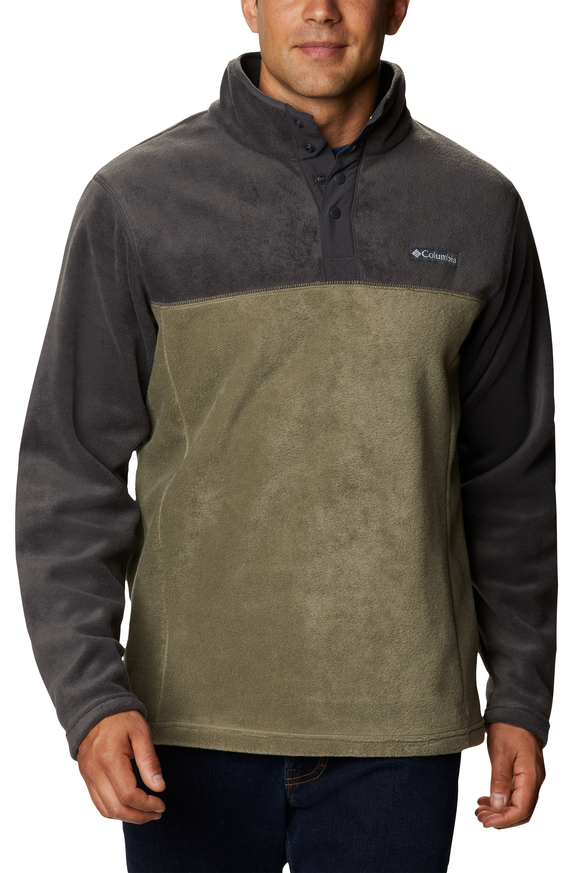 COLUMBIA Steens Mountain Half-Snap Long-Sleeve Pullover for Men
