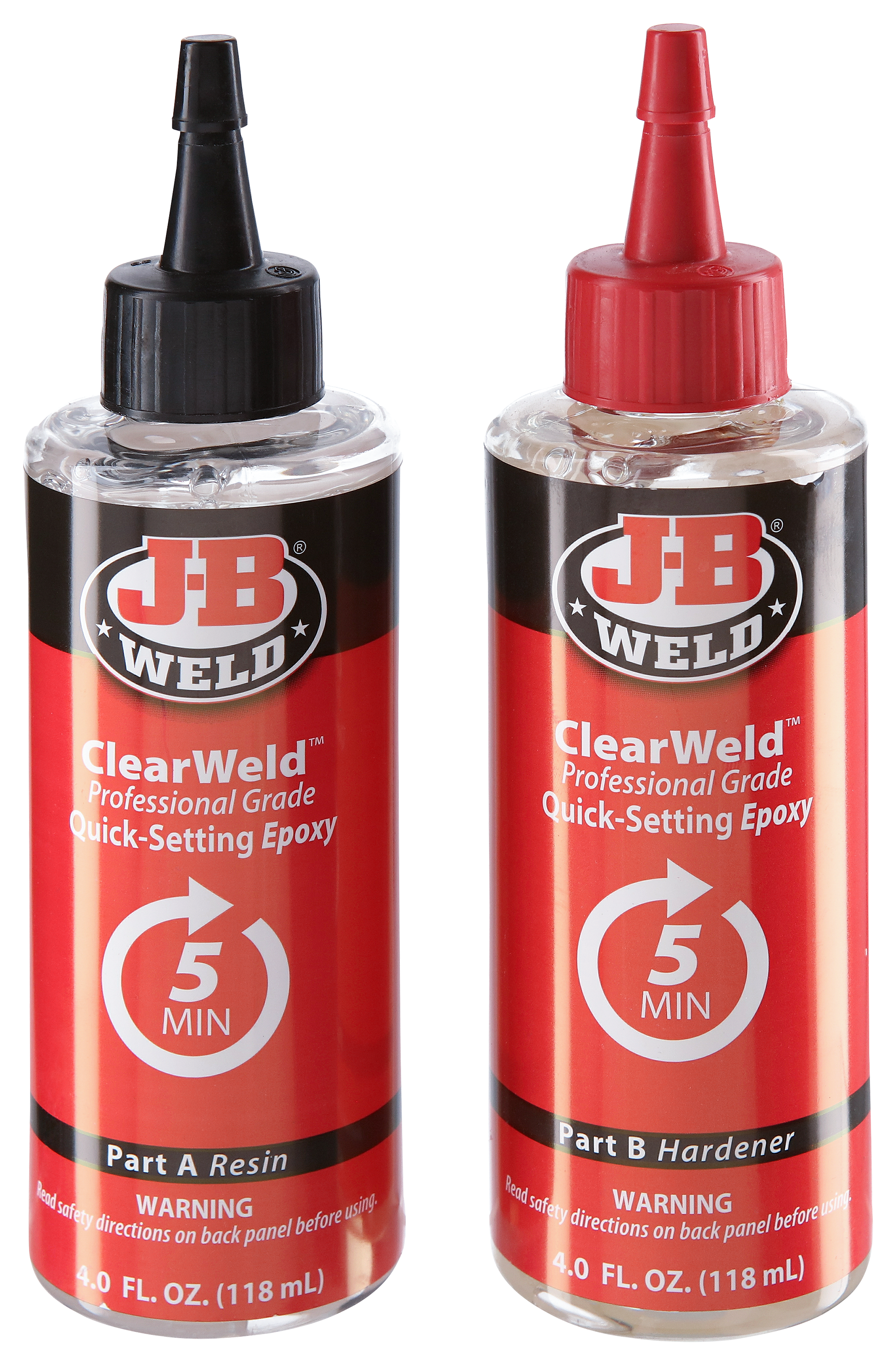 J-B Weld ClearWeld Pro 8-oz. Set