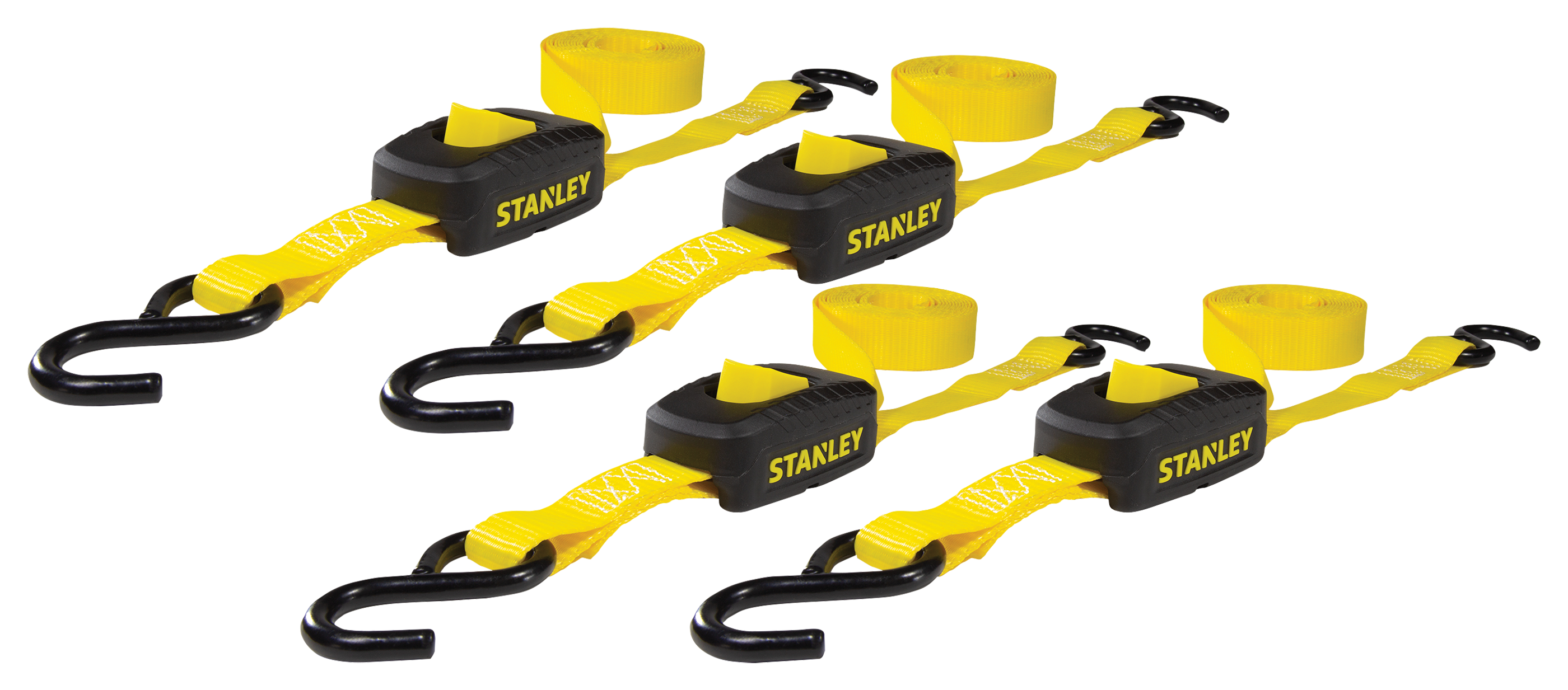 100003424-2903432 Stanley Enclosed Cambuckle Tie Down Straps - 4-Pac sku 100003424-2903432