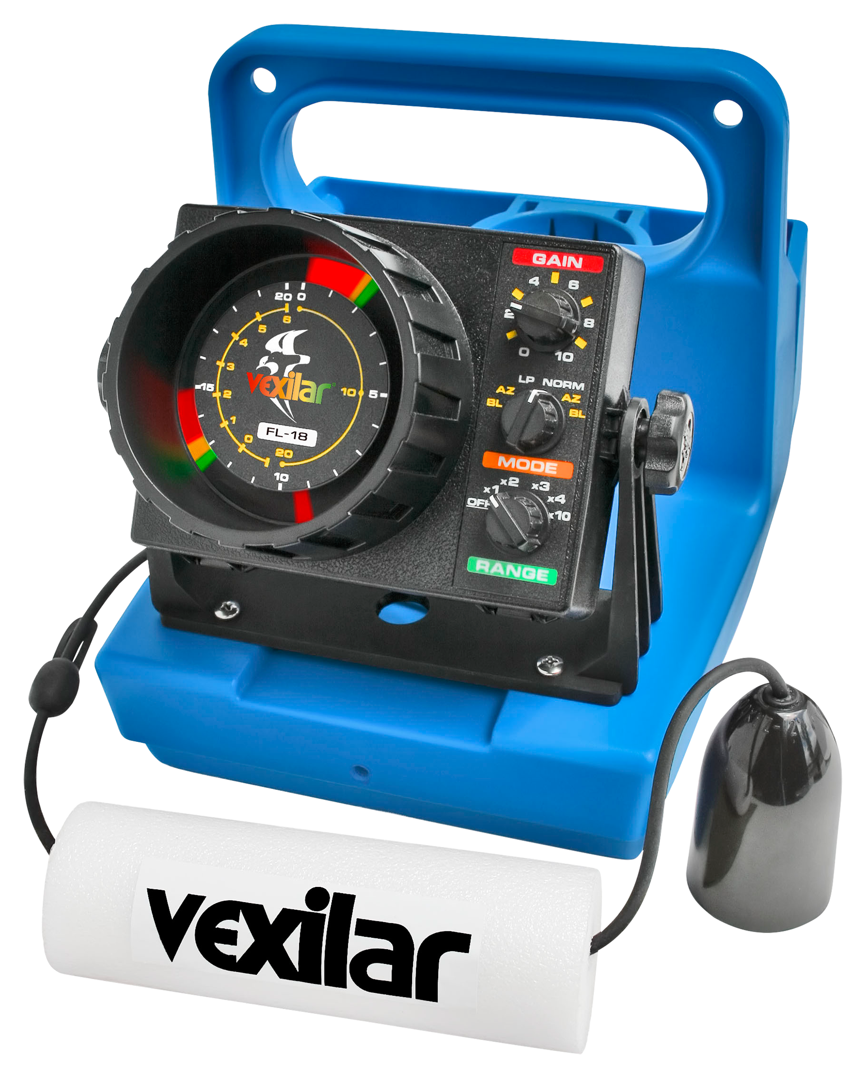 Vexilar FL-18 Genz Pack with 12 Degree Ice Ducer
