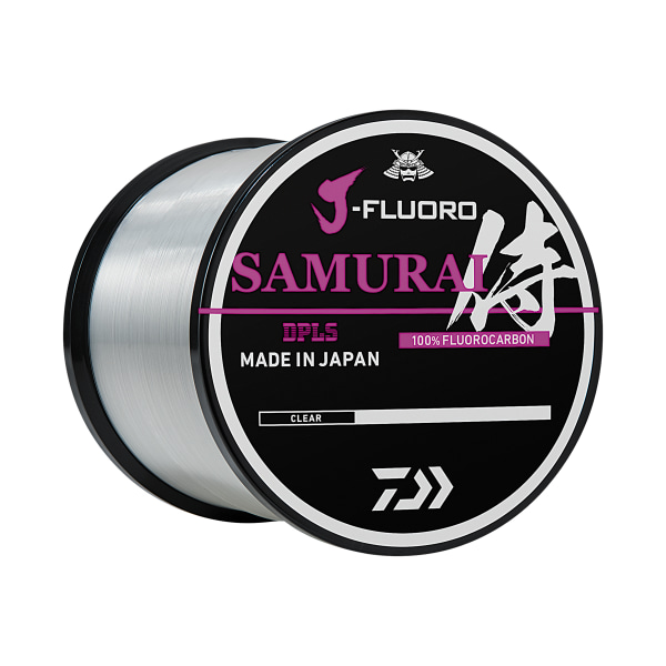 Daiwa J-Fluoro Samurai Fluorocarbon Fishing Line - 2 lb  - 1000 Yards