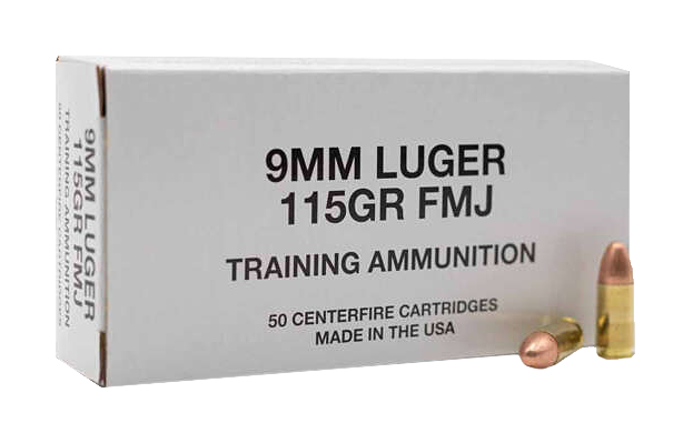 CCI Blazer 9mm Luger 115 Grain FMJ Centerfire Training Ammo