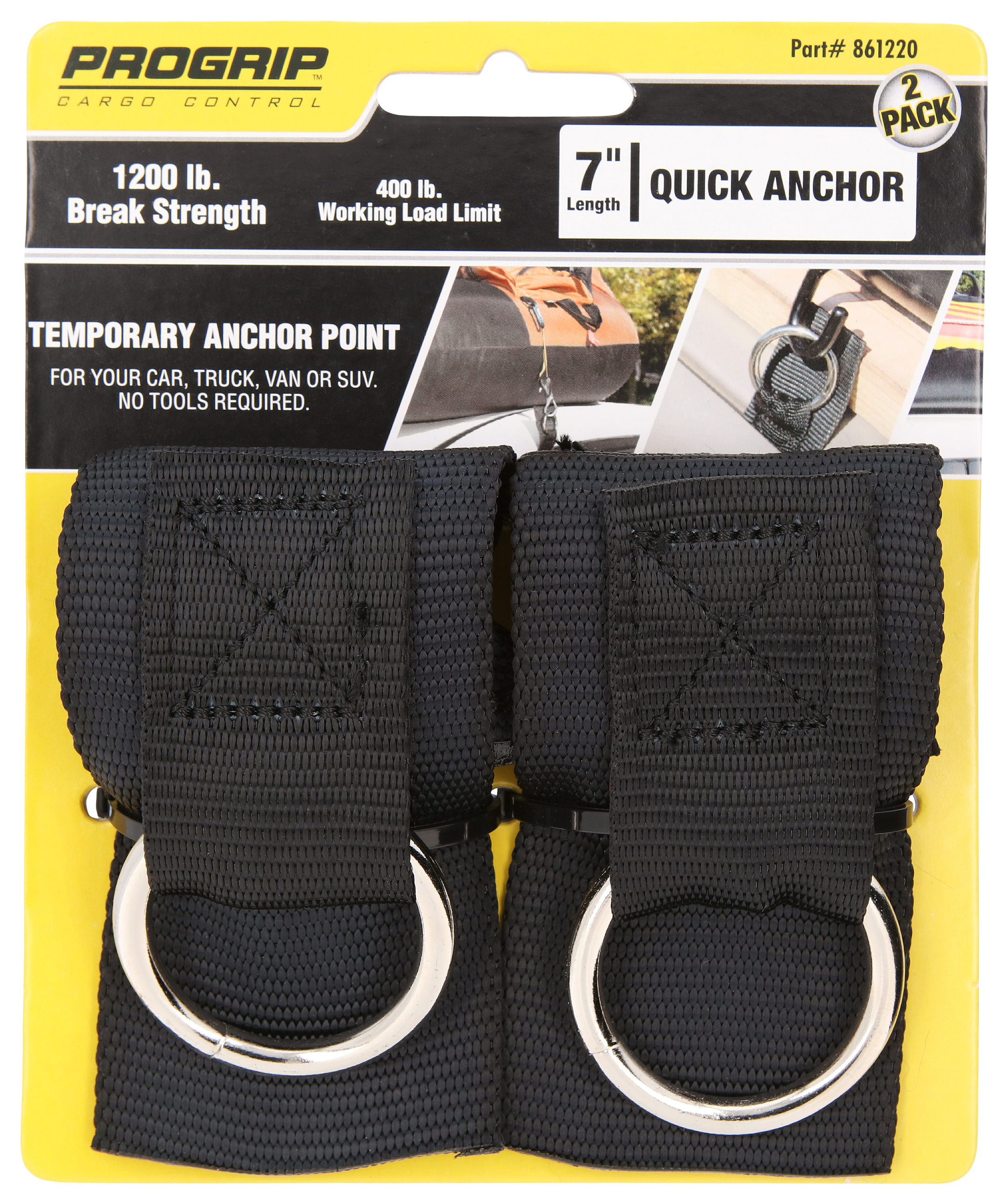 ProGrip Quick Anchor Temporary Anchor Point 2-Pack