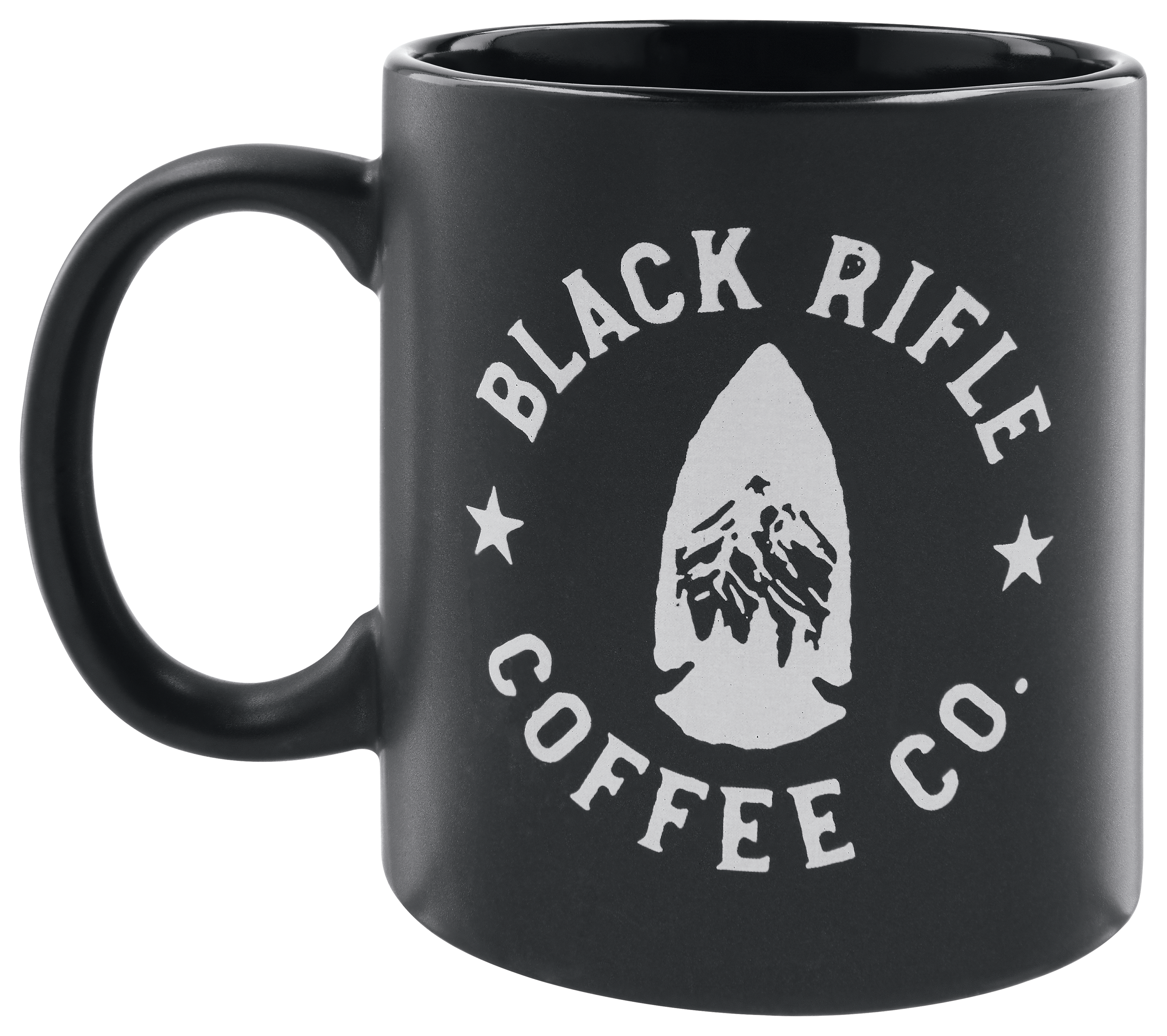 Bass Pro Shops Black Rifle Coffee Company Arrowhead Ceramic Coffee Mug
