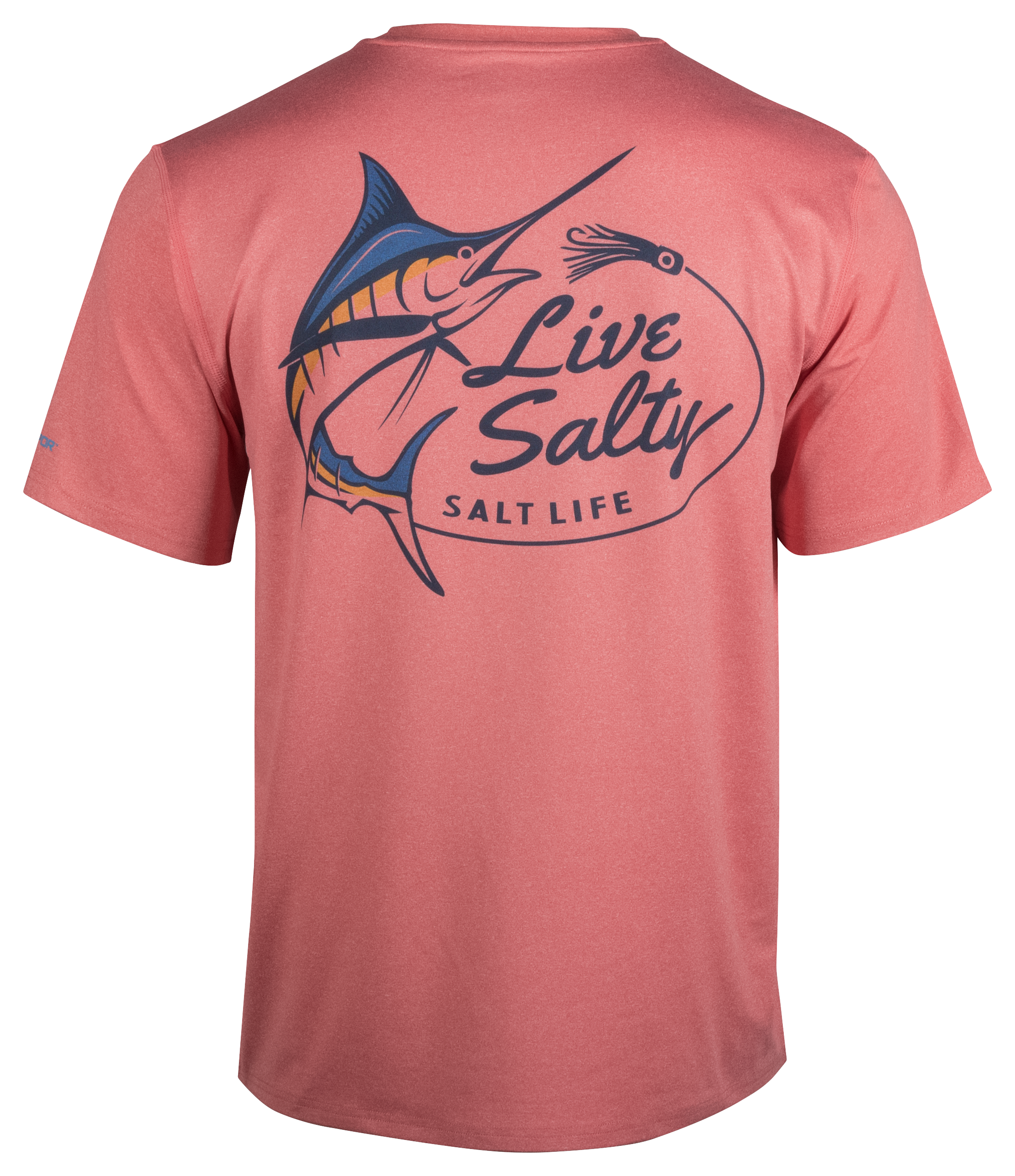 Salt Life Salty Marlin Lure SLX Performance Short-Sleeve T-Shirt