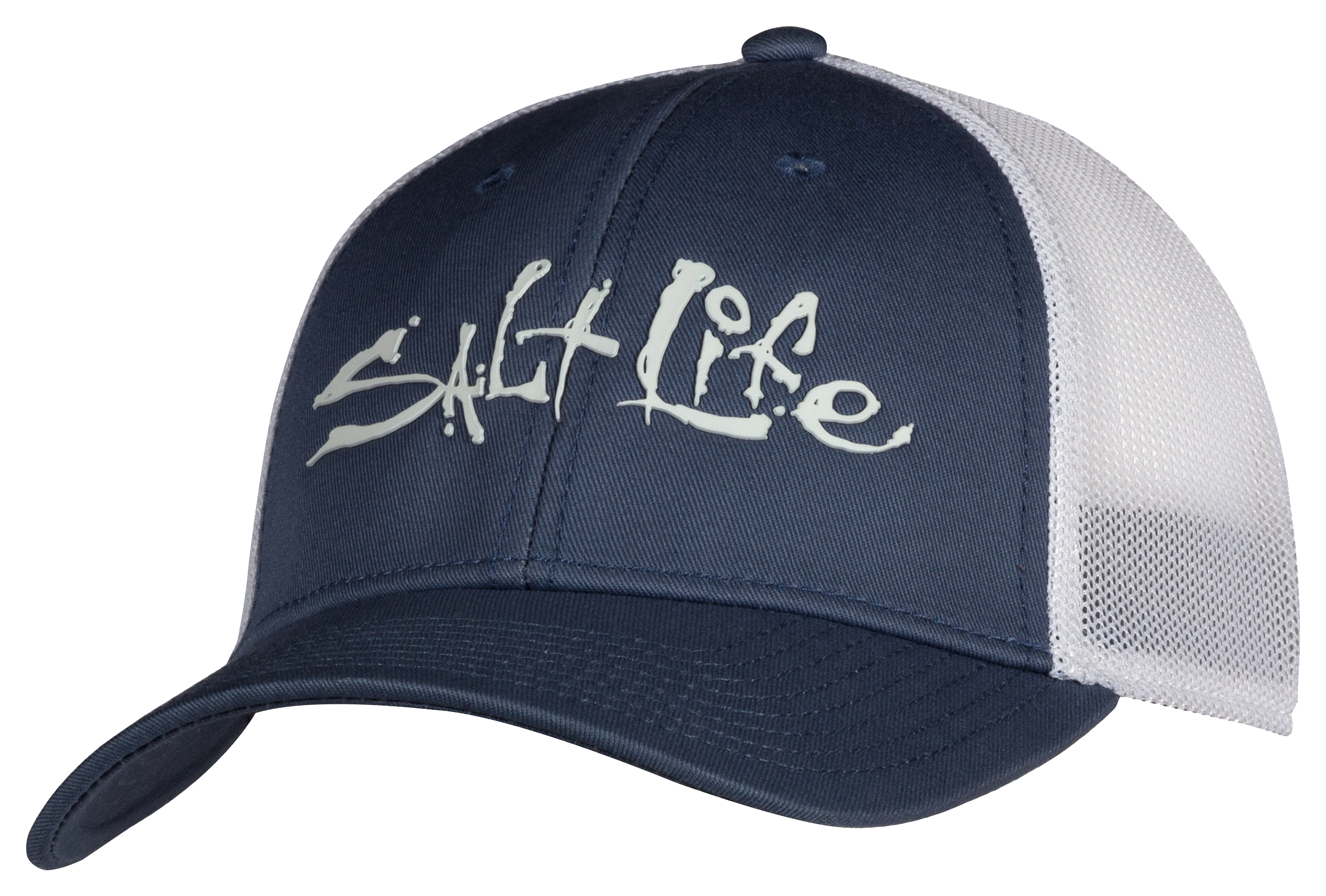 SALT LIFE Fish Dive Surf Stretch Fit Cap
