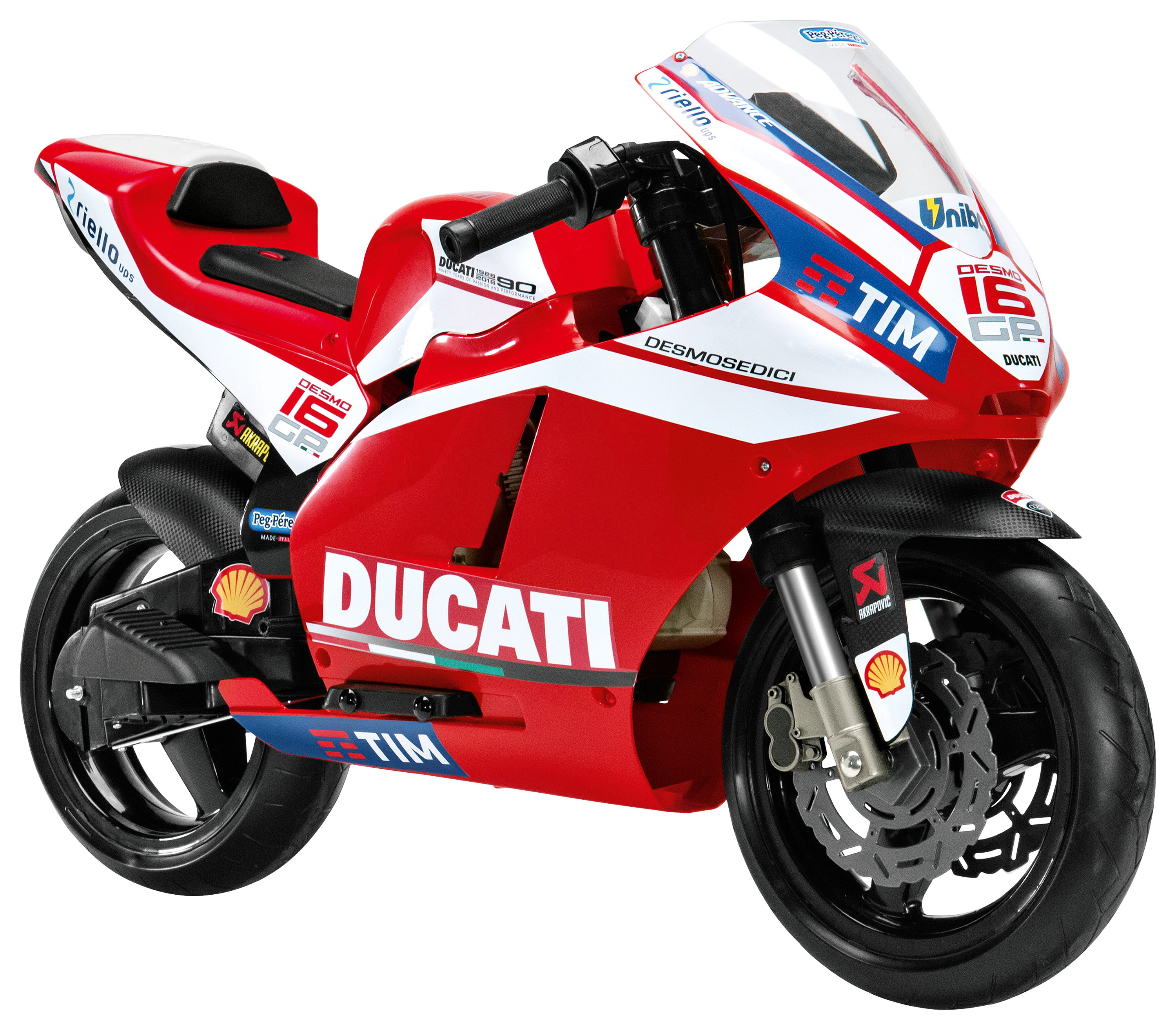 Peg Perego Ducati GP Motorcycle Battery-Powered Ride-On Vehicle for Kids