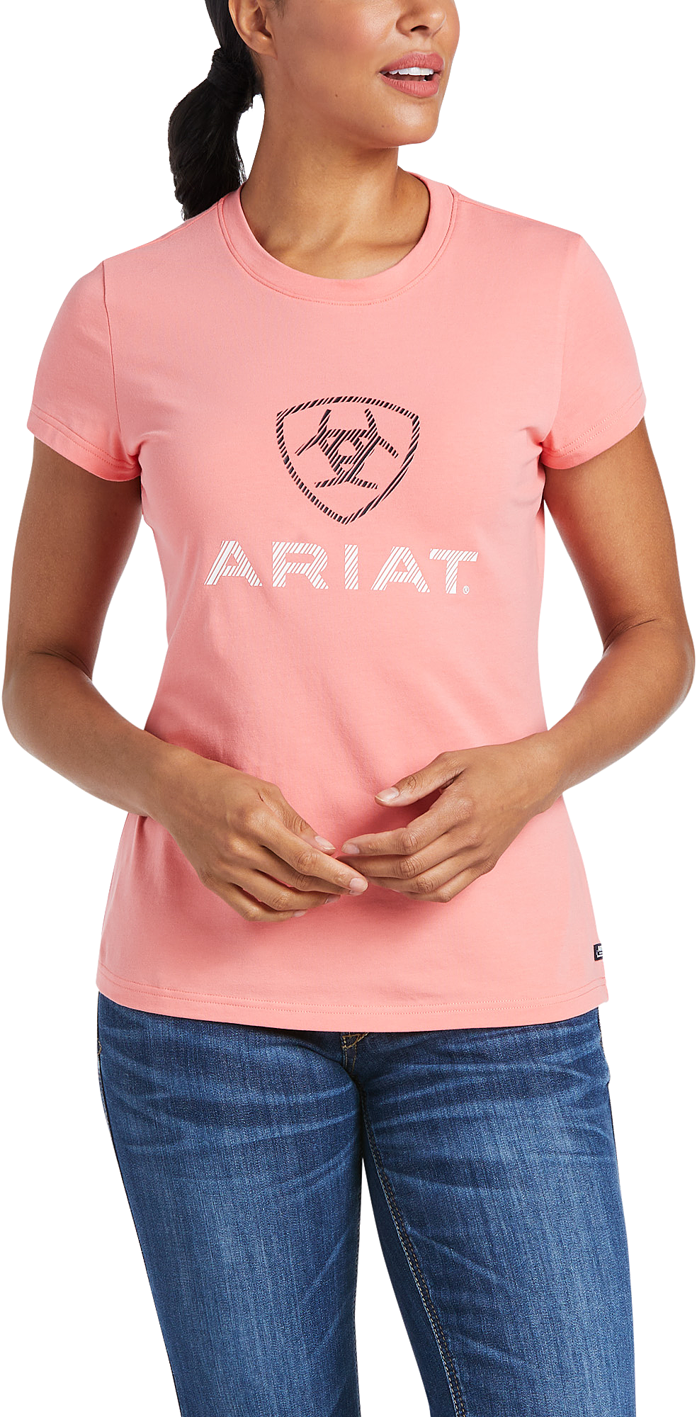 Ariat HD Logo Short-Sleeve T-Shirt for Ladies